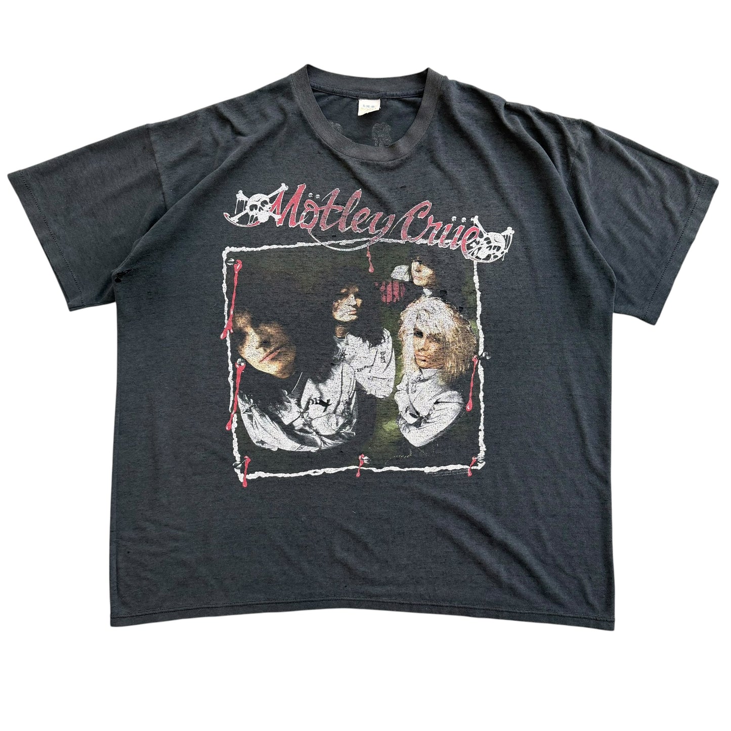 1989 Mötley Crüe - Dr. Feelgood Tour T-Shirt - XL