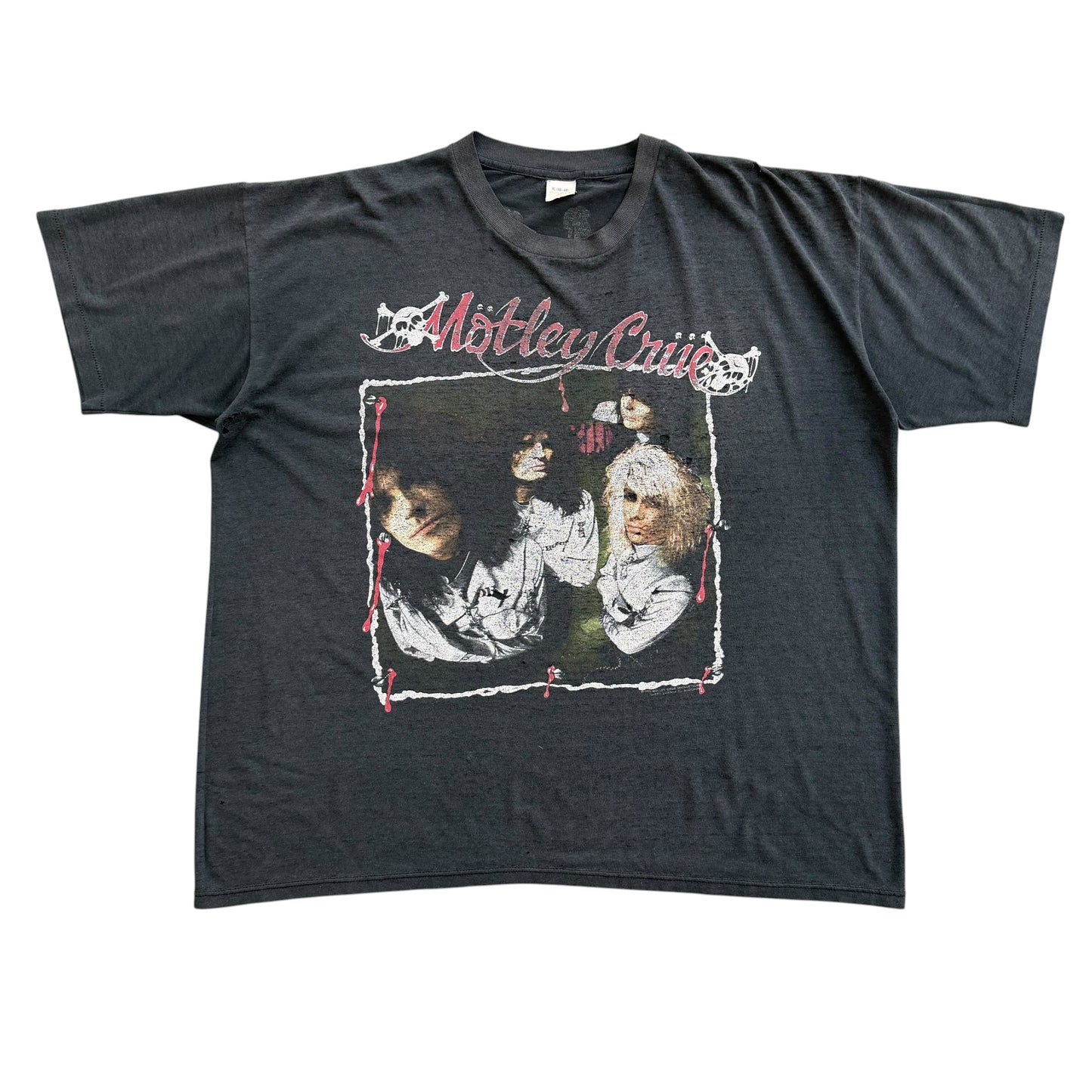 1989 Mötley Crüe - Dr. Feelgood Tour T-Shirt - XL