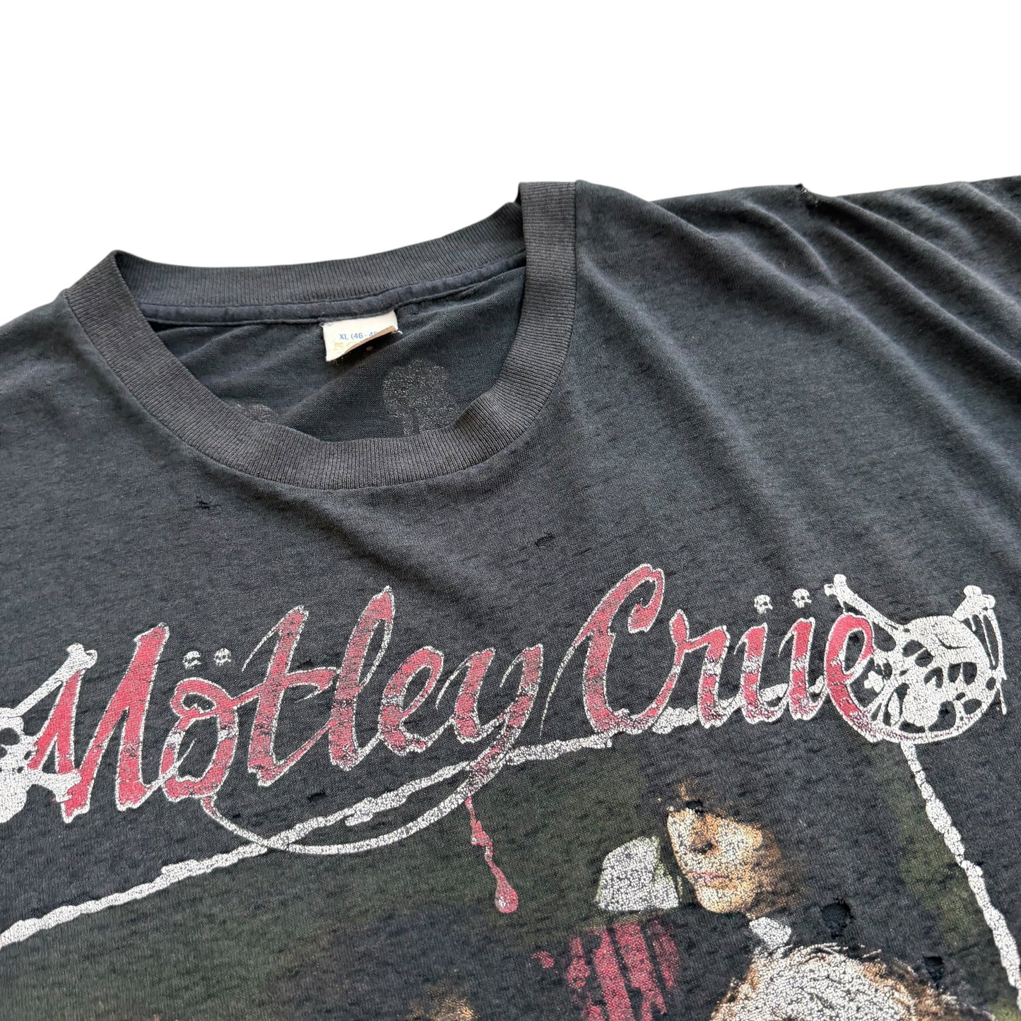 1989 Mötley Crüe - Dr. Feelgood Tour T-Shirt - XL