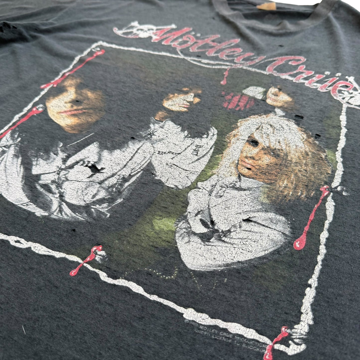 1989 Mötley Crüe - Dr. Feelgood Tour T-Shirt - XL