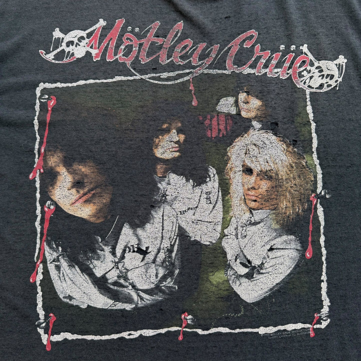 1989 Mötley Crüe - Dr. Feelgood Tour T-Shirt - XL