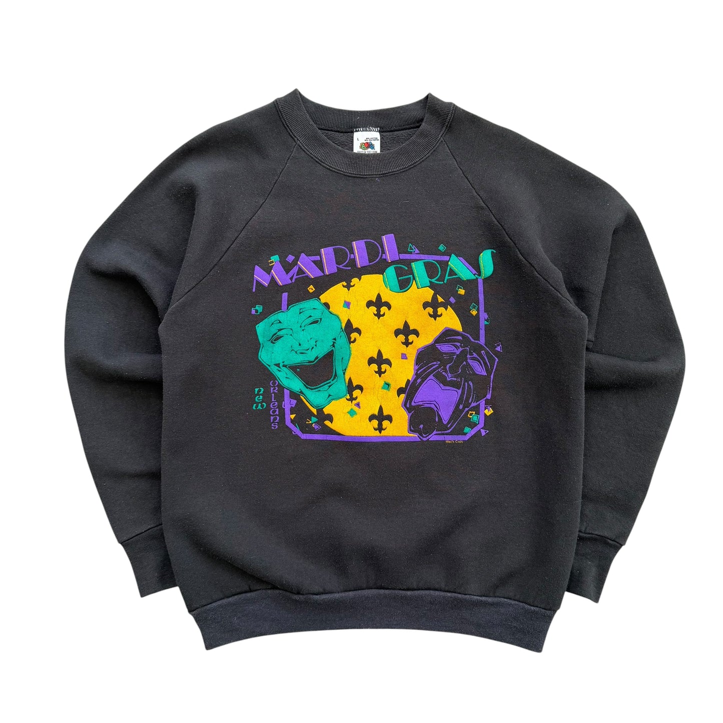 1990’s New Orleans - Mardi Gras Graphic Sweatshirt - L