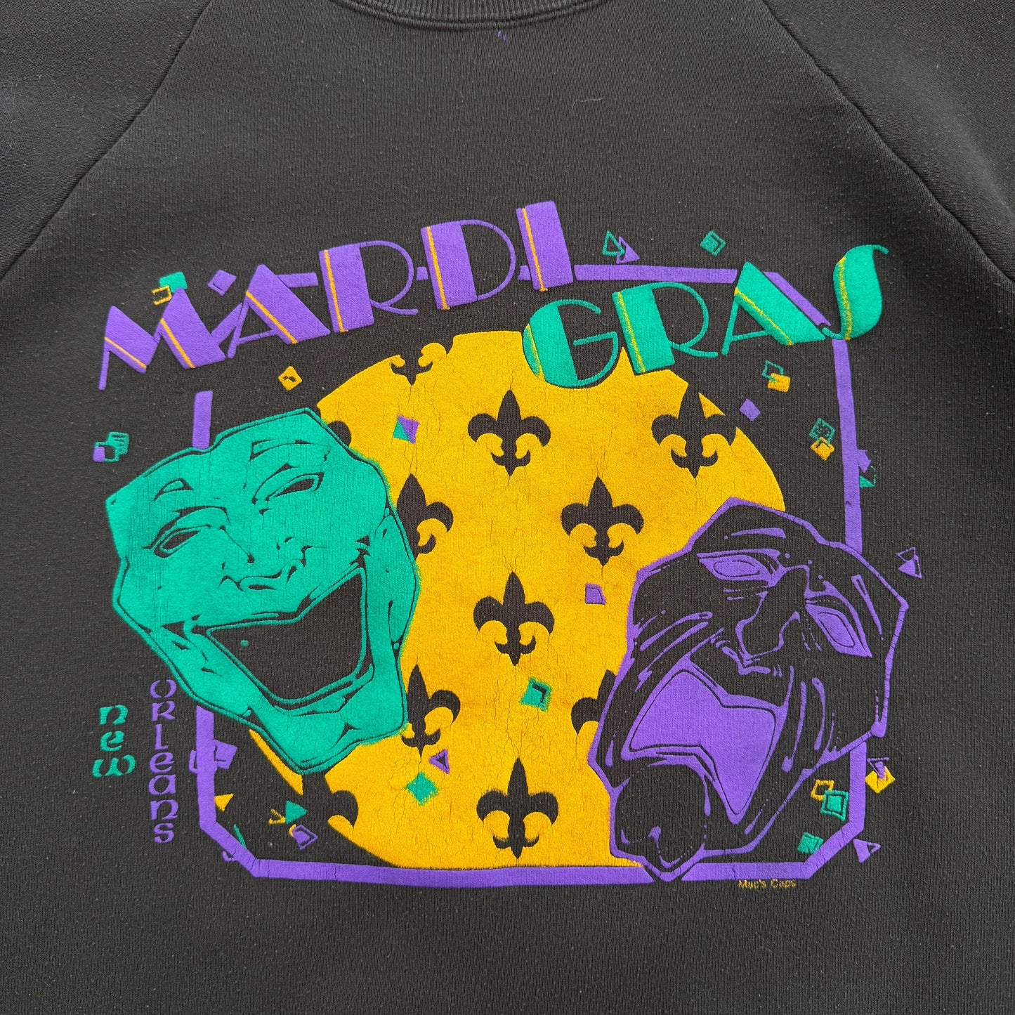 1990’s New Orleans - Mardi Gras Graphic Sweatshirt - L