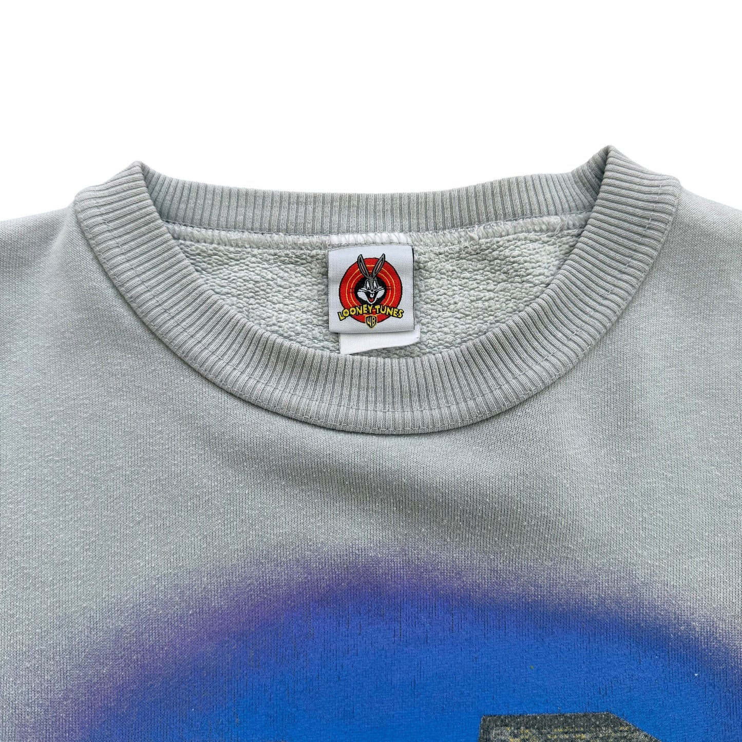 1998 Looney Tunes - City Print Sweatshirt - L