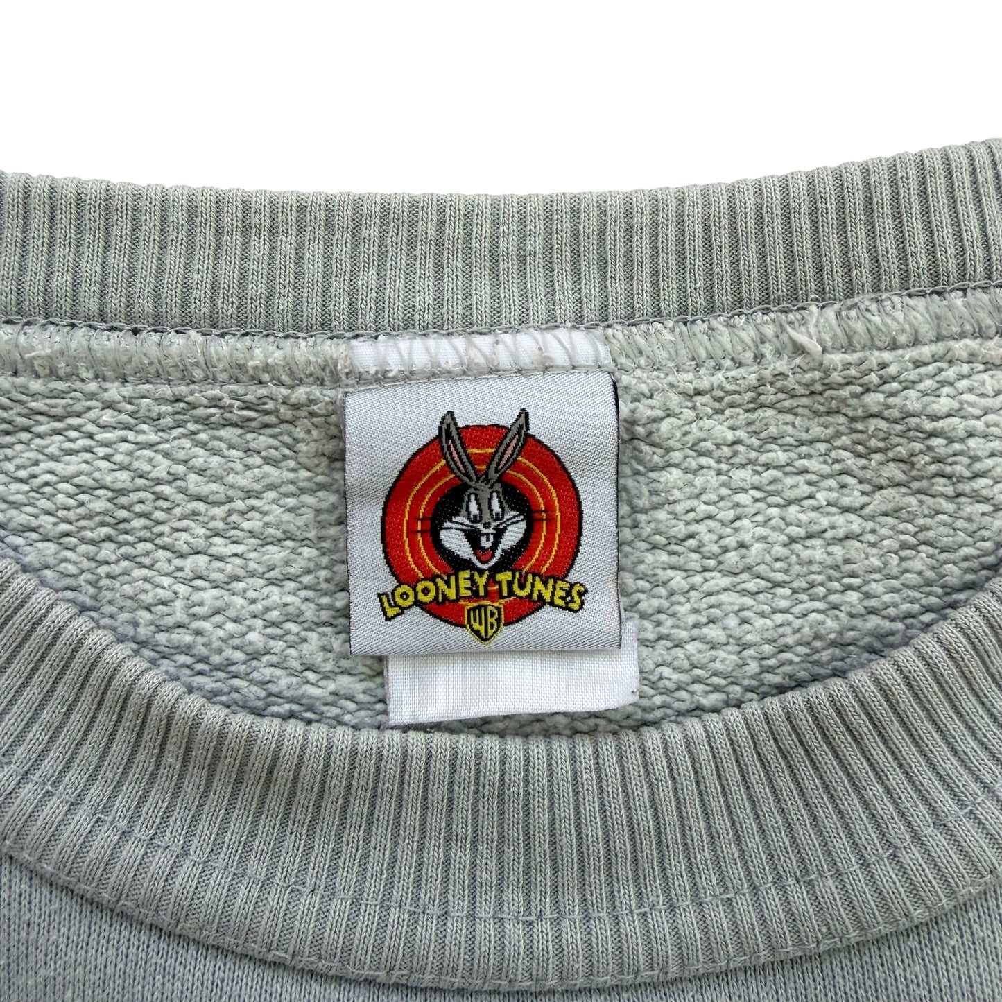 1998 Looney Tunes - City Print Sweatshirt - L