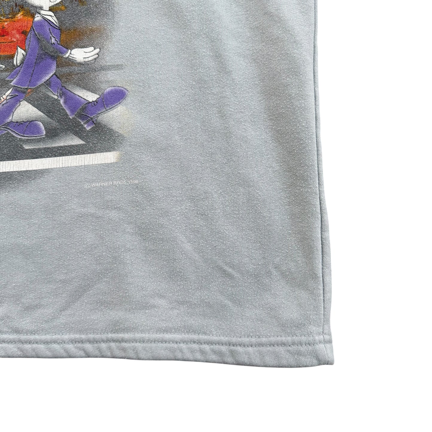 1998 Looney Tunes - City Print Sweatshirt - L