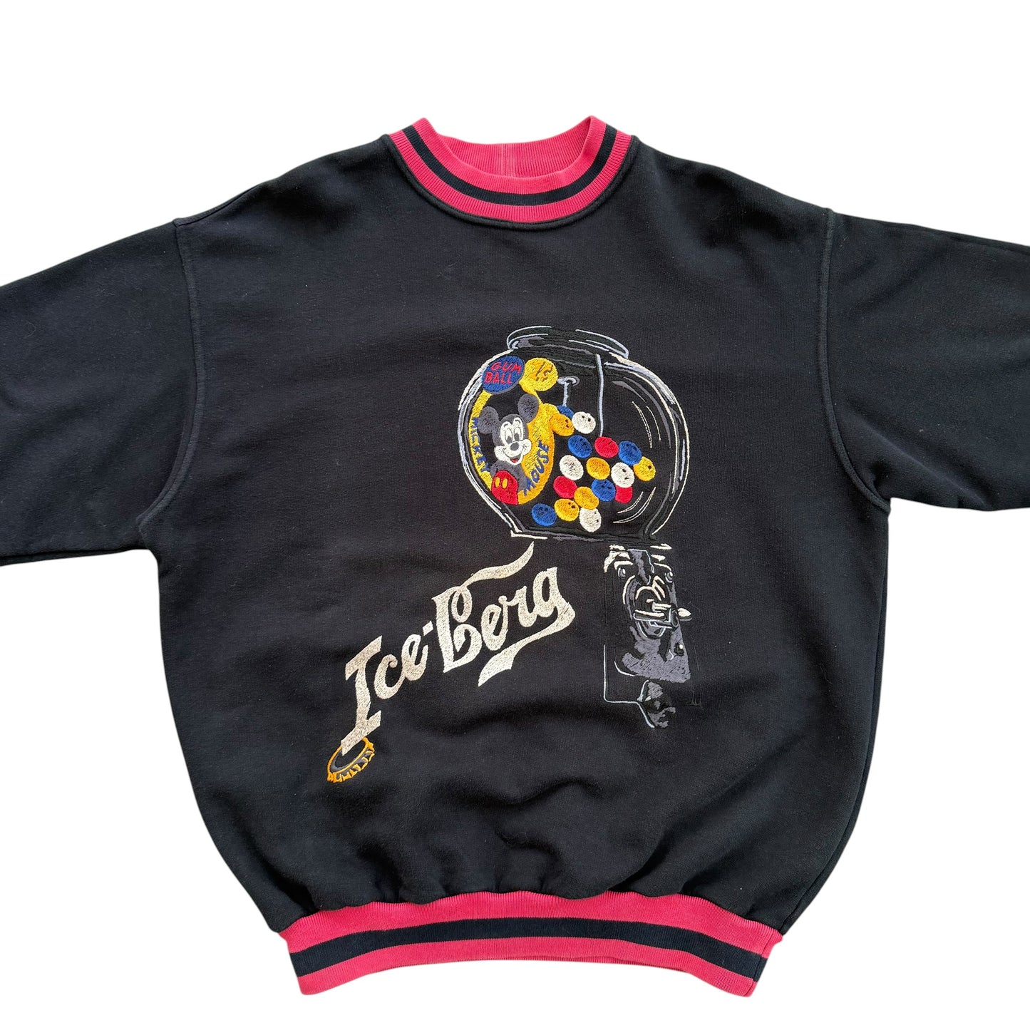 1991 Iceberg - Mickey Mouse Sweatshirt - XL