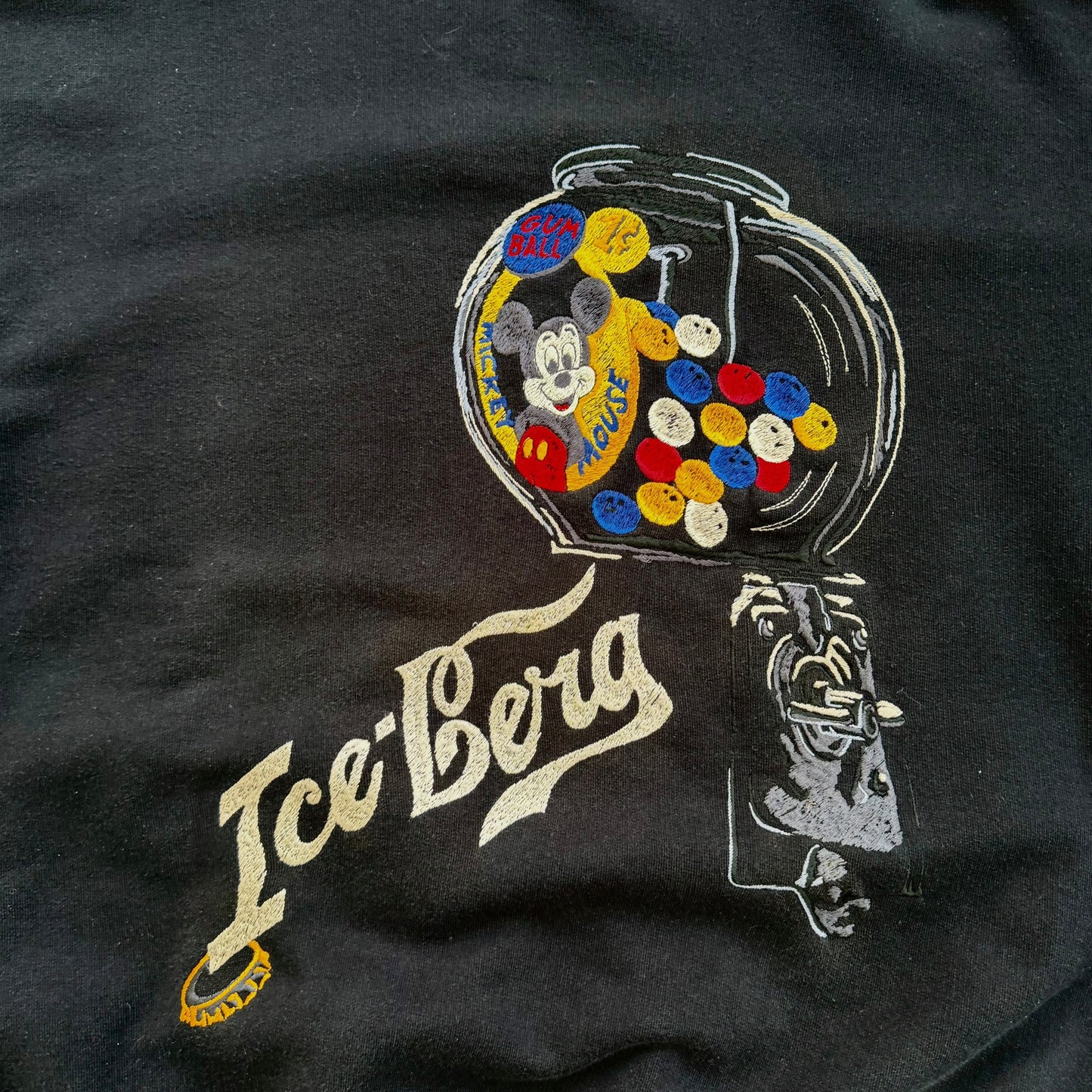 1991 Iceberg - Mickey Mouse Sweatshirt - XL