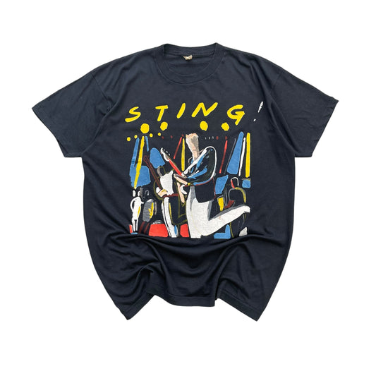 1988 Sting - Bring on the Night - Boxy T-shirt - L