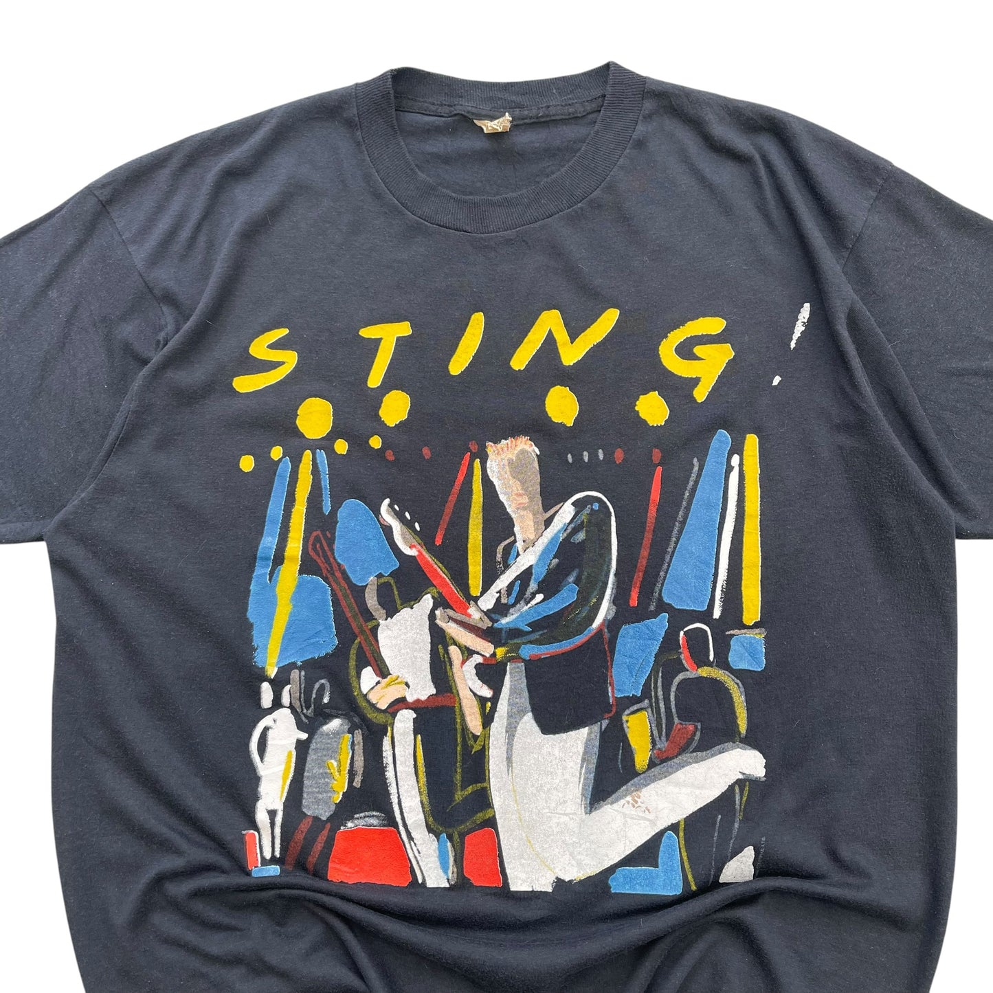 1988 Sting - Bring on the Night - Boxy T-shirt - L