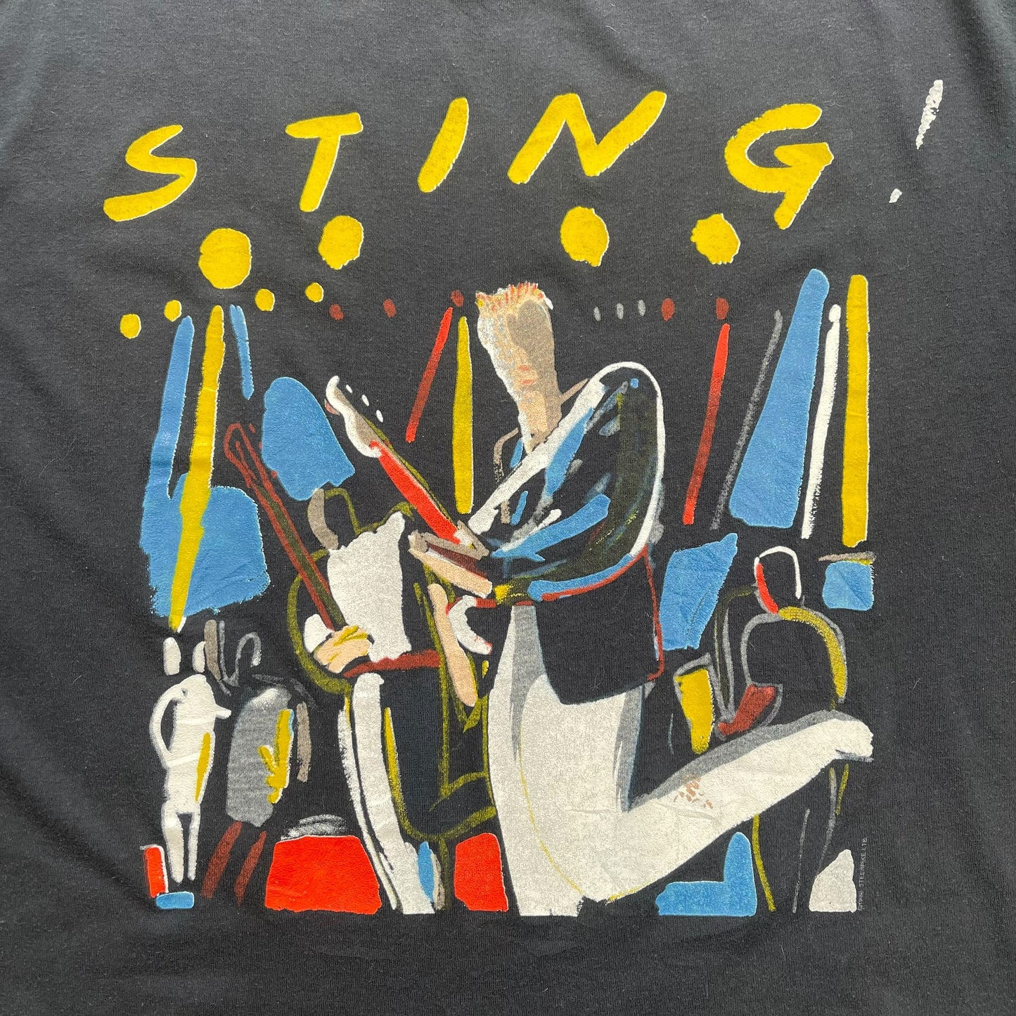 1988 Sting - Bring on the Night - Boxy T-shirt - L