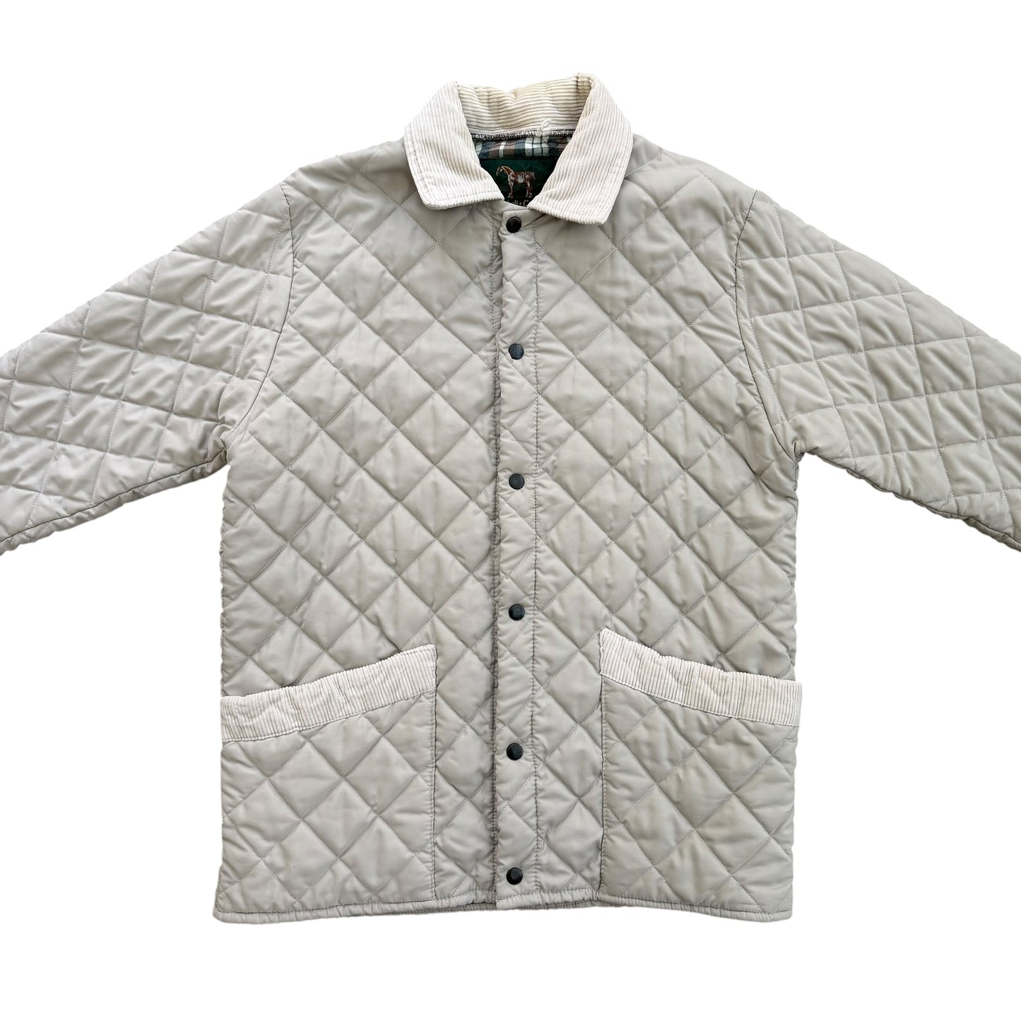 1990's Campbell Cooper Quilted Jacket - M