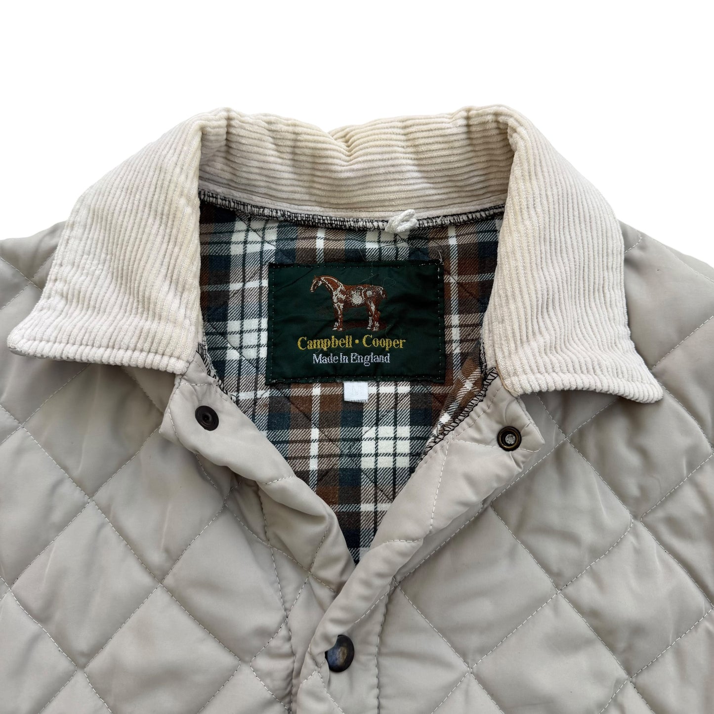 1990's Campbell Cooper Quilted Jacket - M