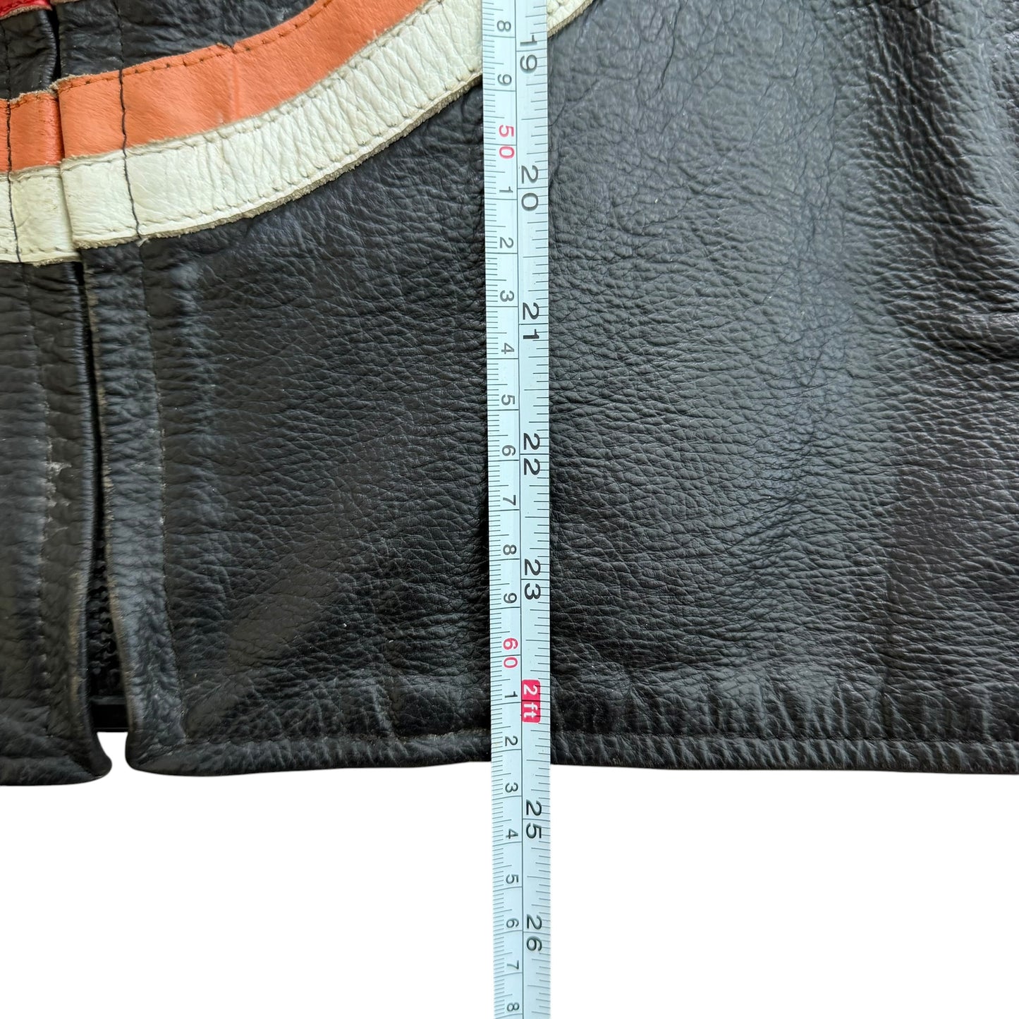 1990's Lucky Strike Racing Leather Jacket - L
