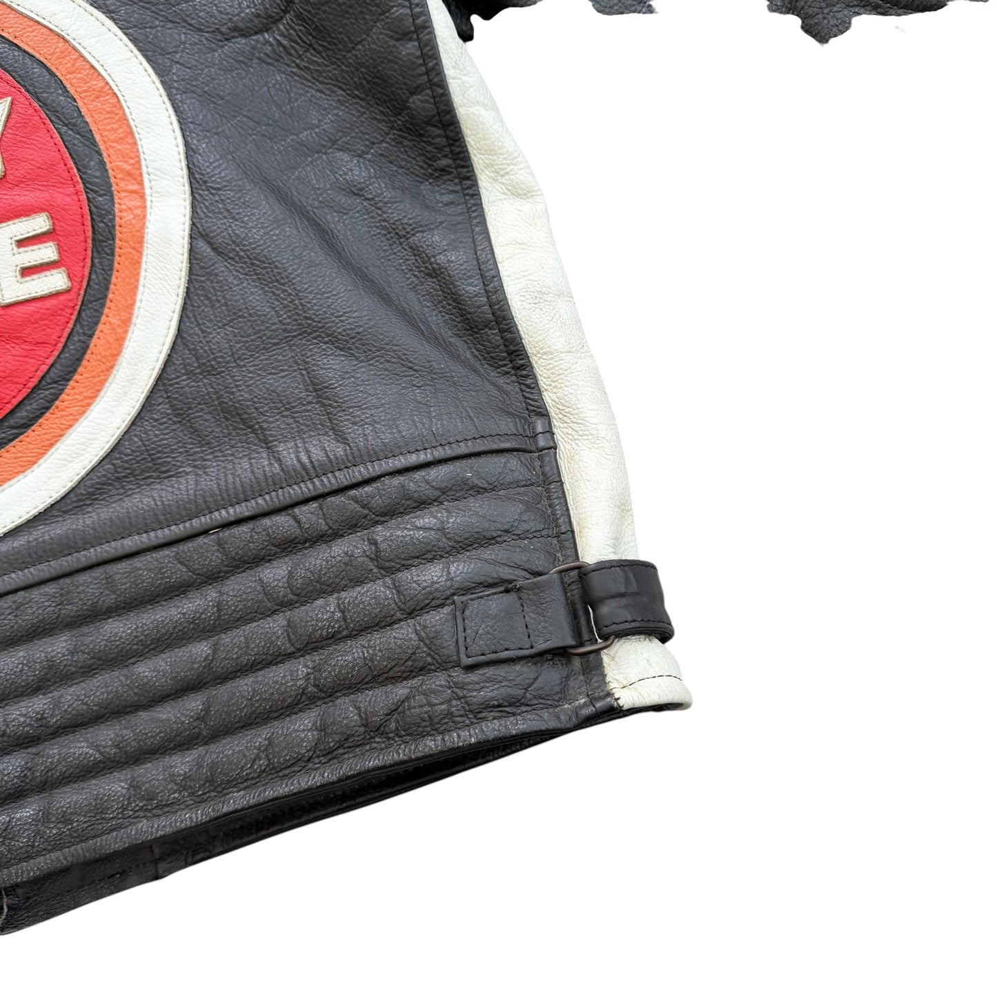 1990's Lucky Strike Racing Leather Jacket - L