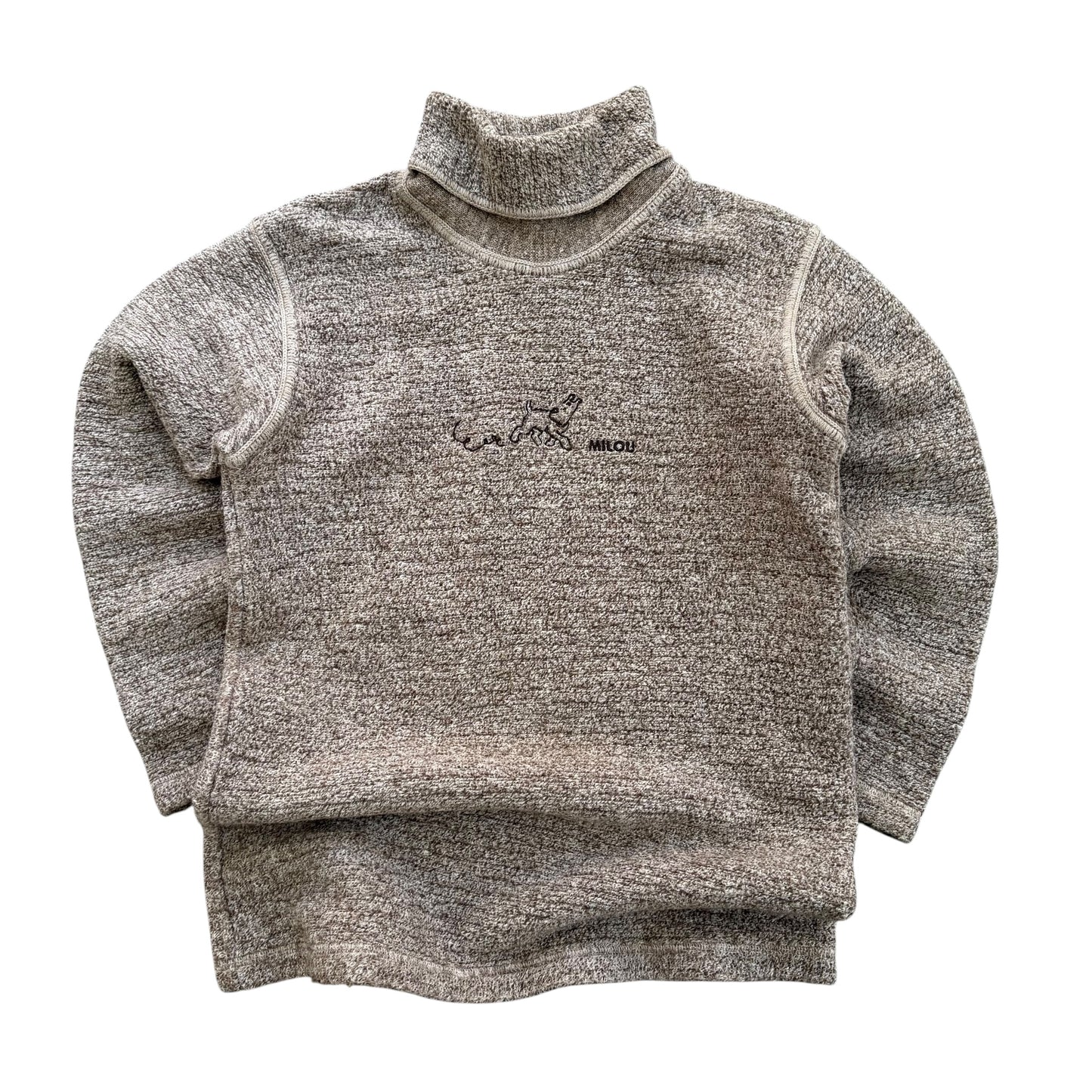 1990’s Tintin - Milou Dog Turtleneck Sweater - M