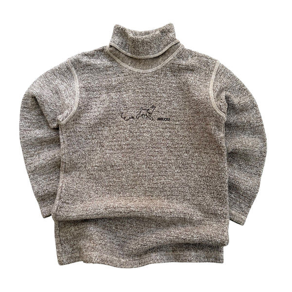 1990’s Tintin - Milou Dog Turtleneck Sweater - M