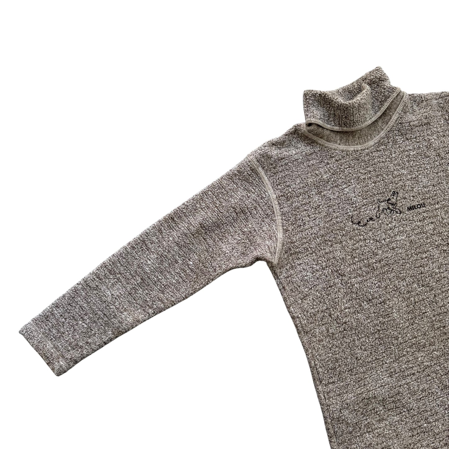 1990’s Tintin - Milou Dog Turtleneck Sweater - M