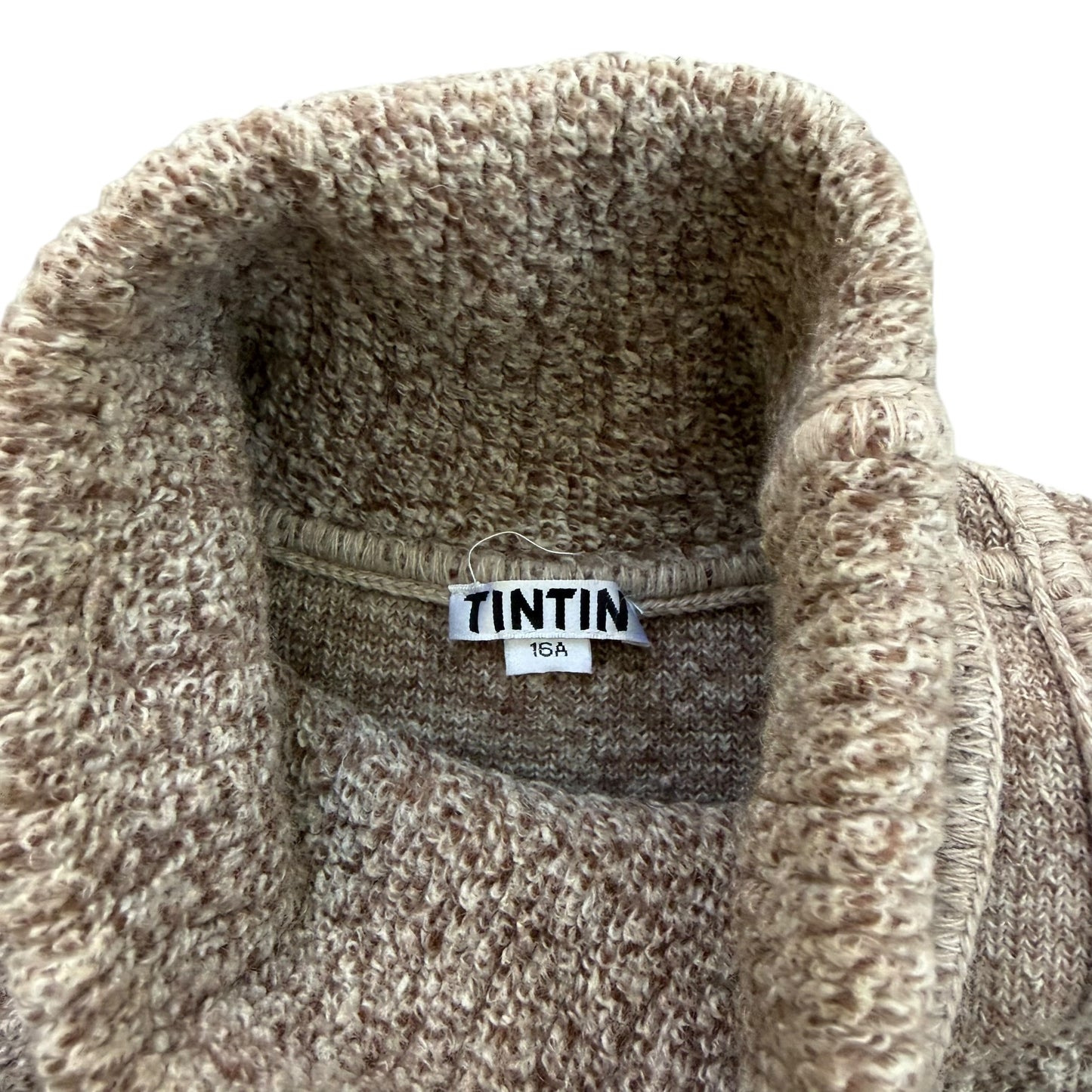 1990’s Tintin - Milou Dog Turtleneck Sweater - M