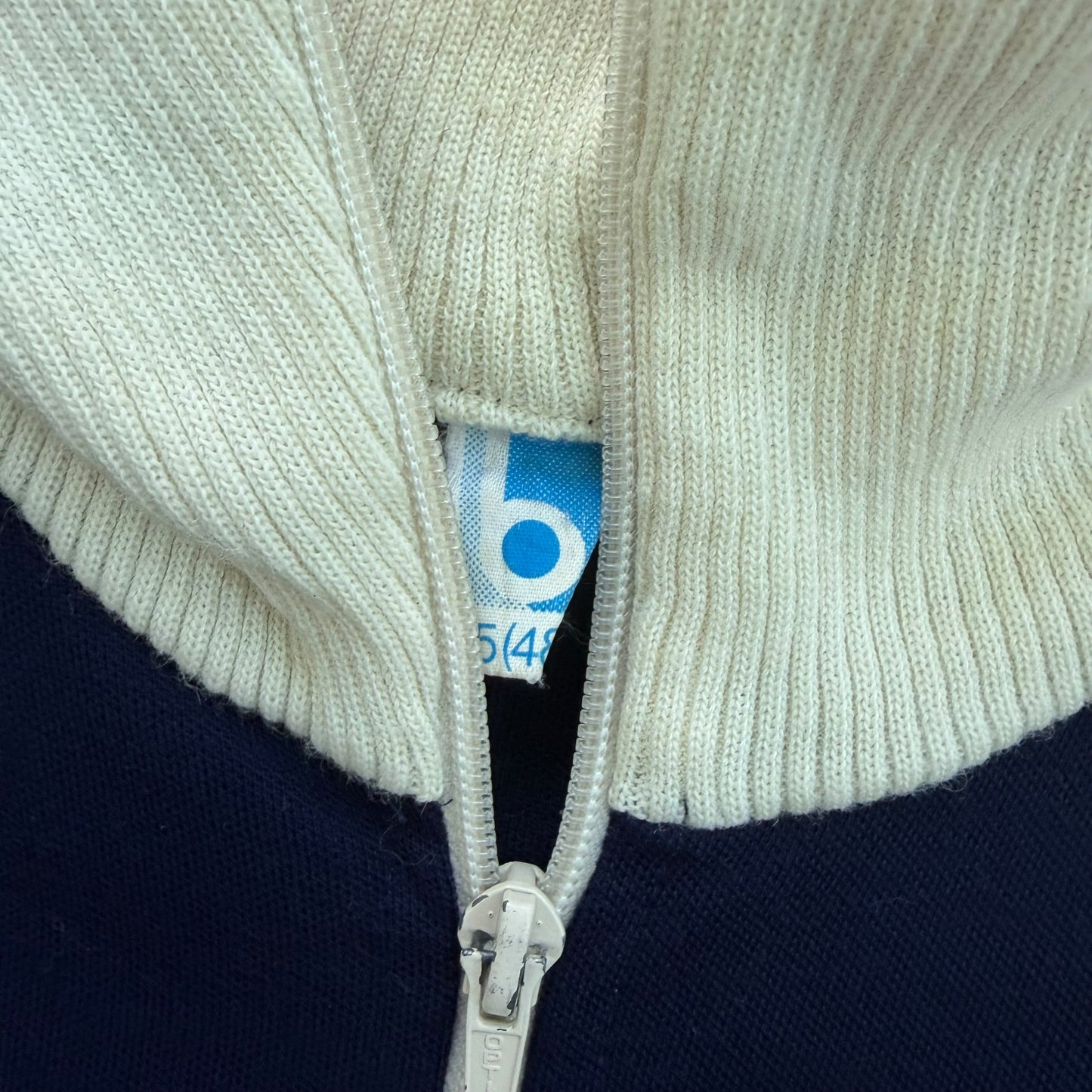 1970's West Germany Hiking Club Zipped Sweater - Wanderfreunde Lauf - L