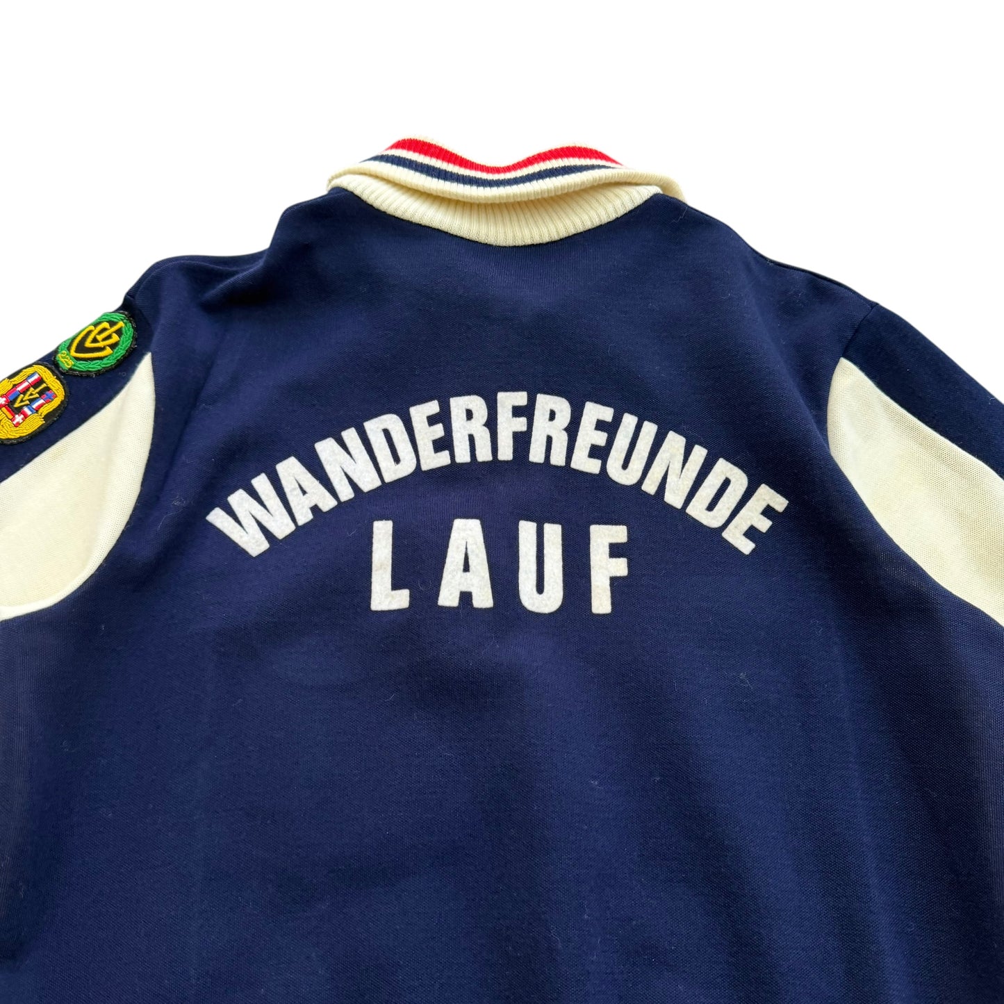 1970's West Germany Hiking Club Zipped Sweater - Wanderfreunde Lauf - L