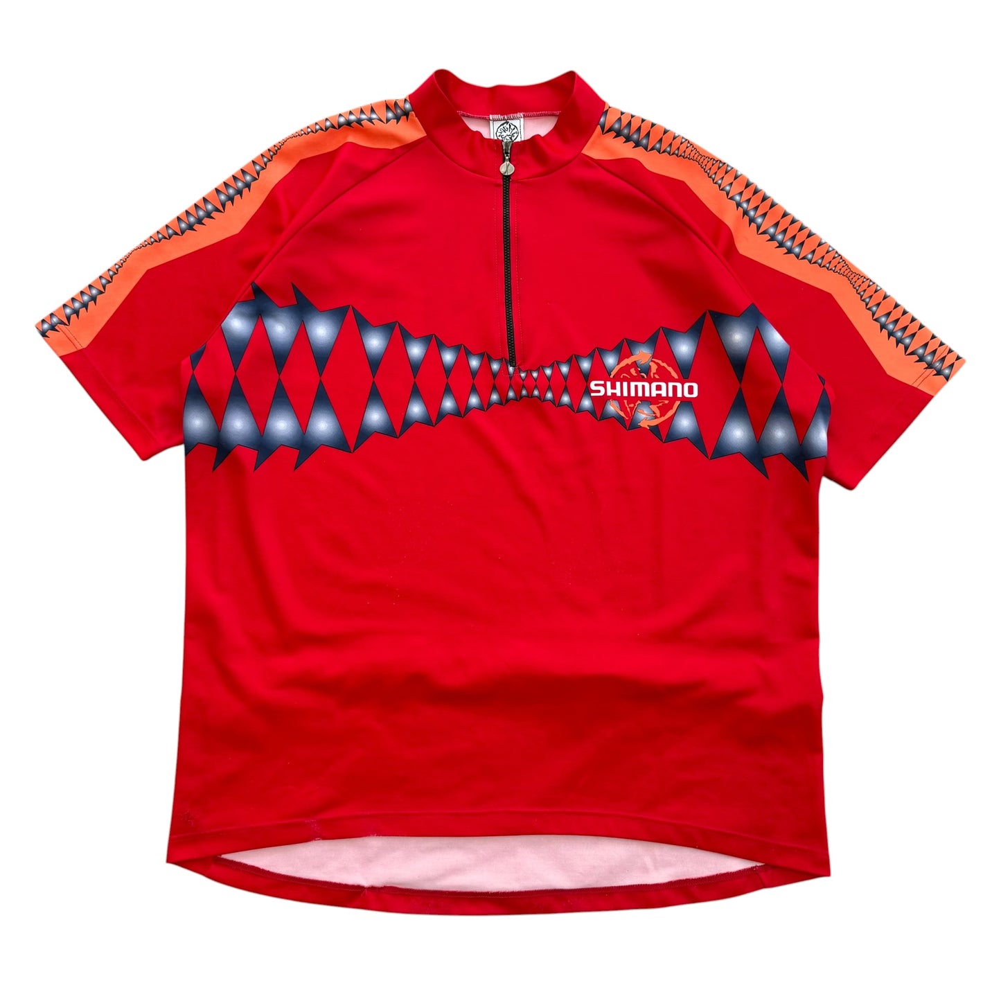 1990’s Shimano Biking - Funky Graphic Cycling Jersey - XL