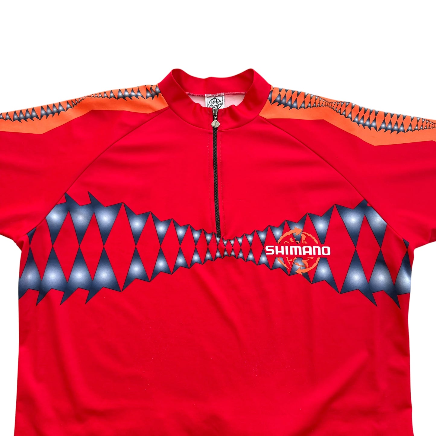 1990’s Shimano Biking - Funky Graphic Cycling Jersey - XL