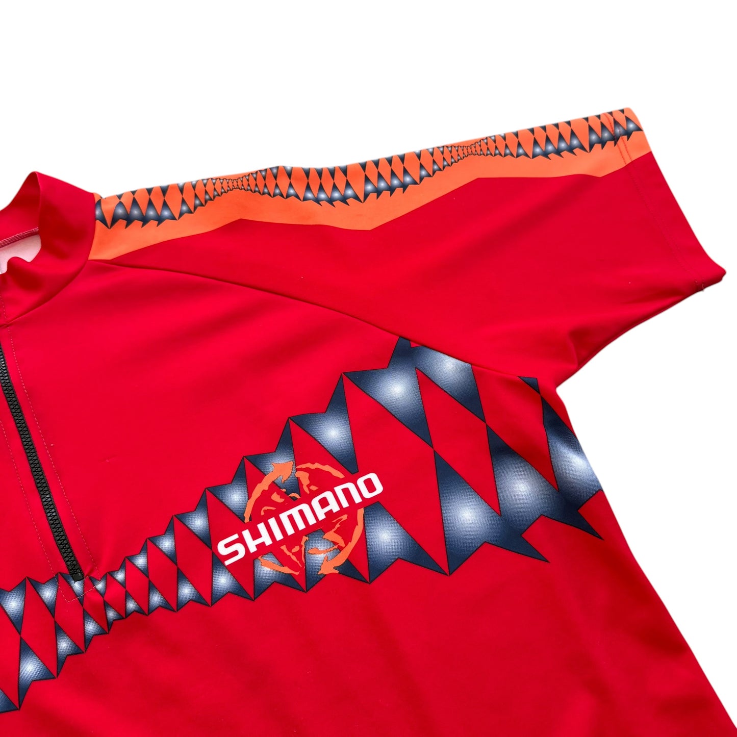 1990’s Shimano Biking - Funky Graphic Cycling Jersey - XL