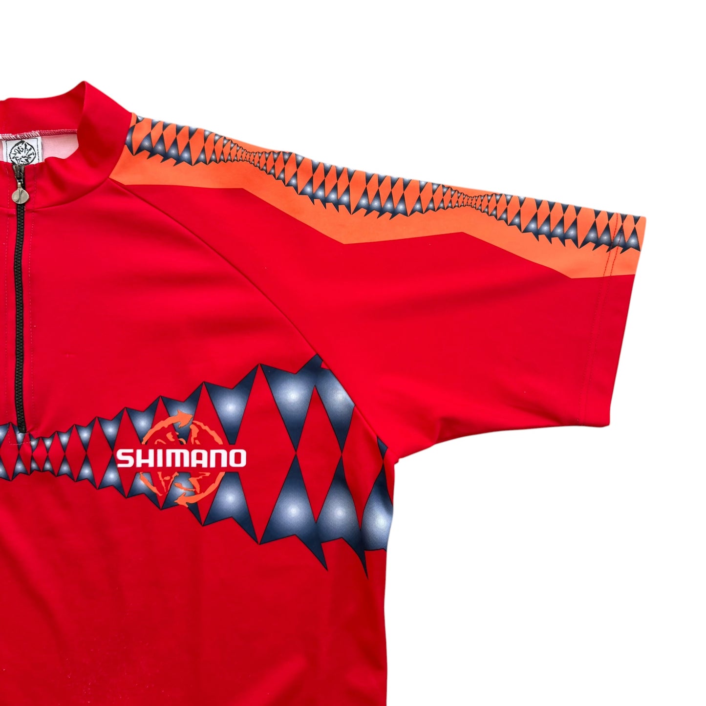 1990’s Shimano Biking - Funky Graphic Cycling Jersey - XL