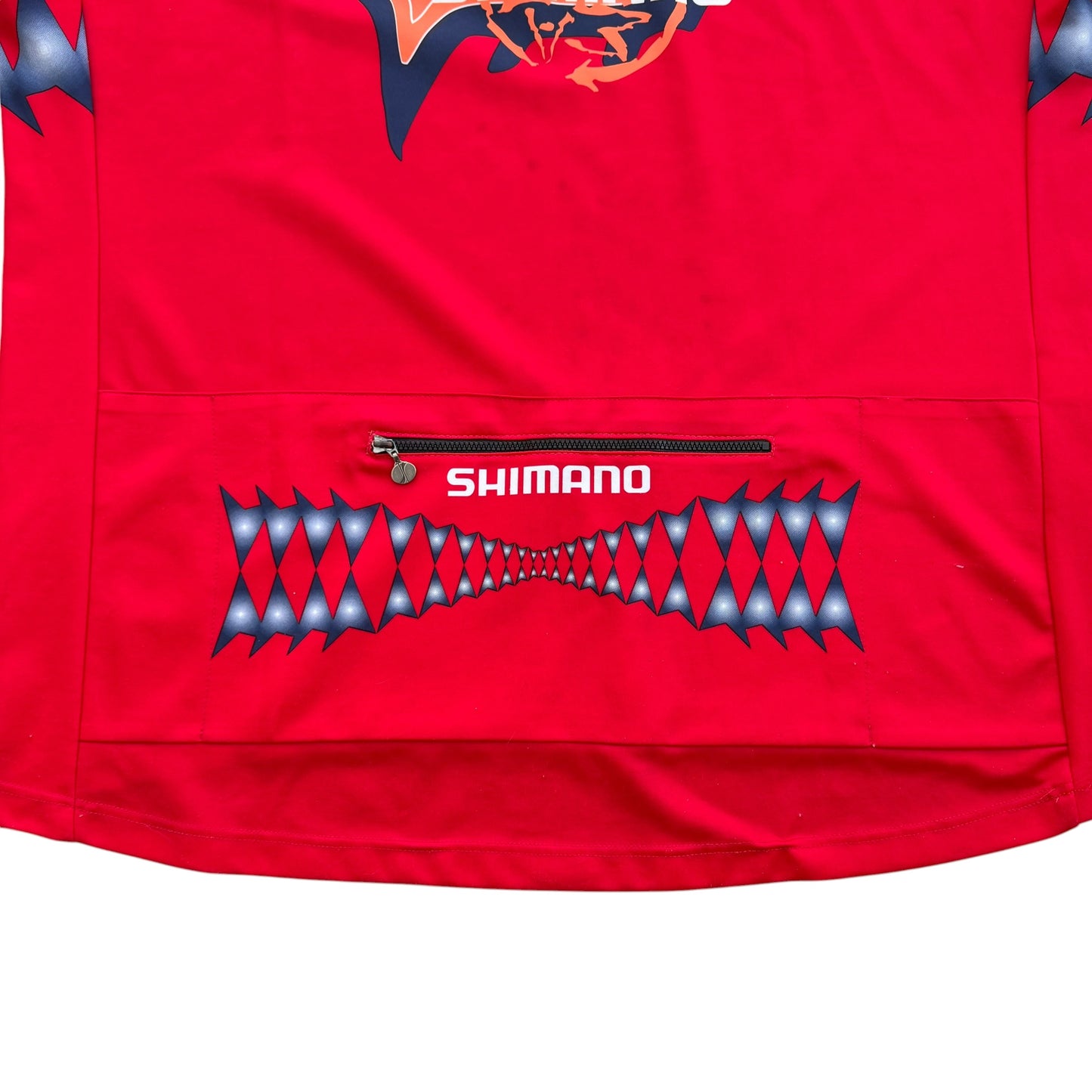 1990’s Shimano Biking - Funky Graphic Cycling Jersey - XL