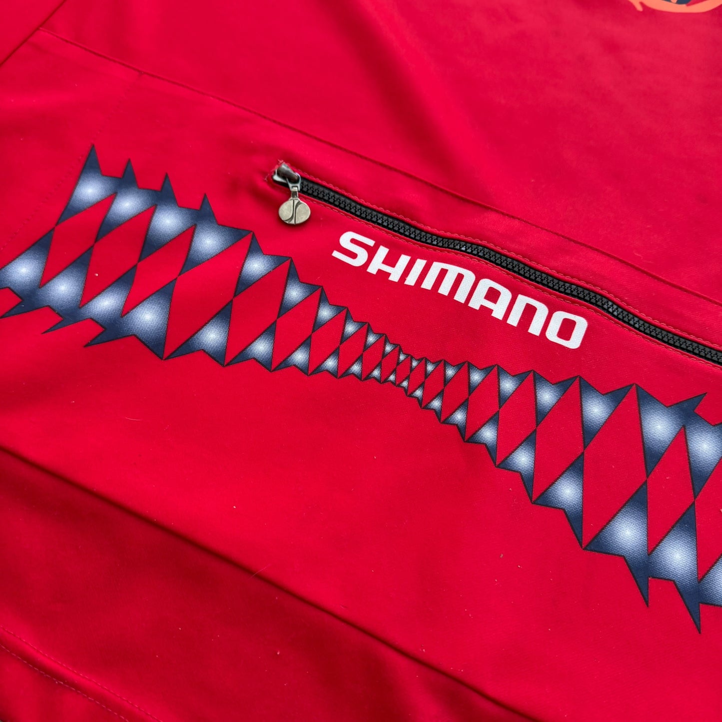 1990’s Shimano Biking - Funky Graphic Cycling Jersey - XL