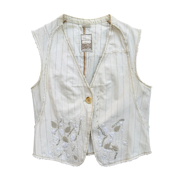 1990's / Y2K Marithé François Girbaud Vest - S