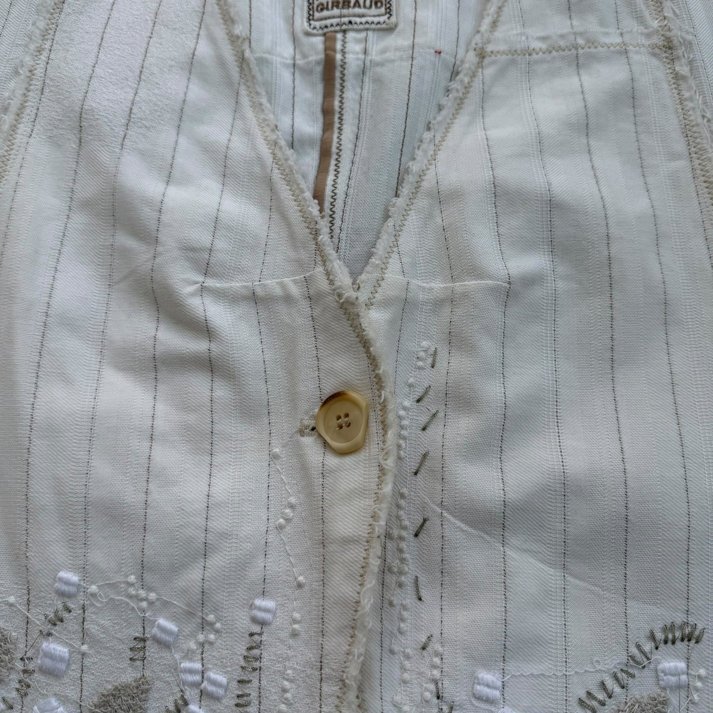 1990's / Y2K Marithé François Girbaud Vest - S