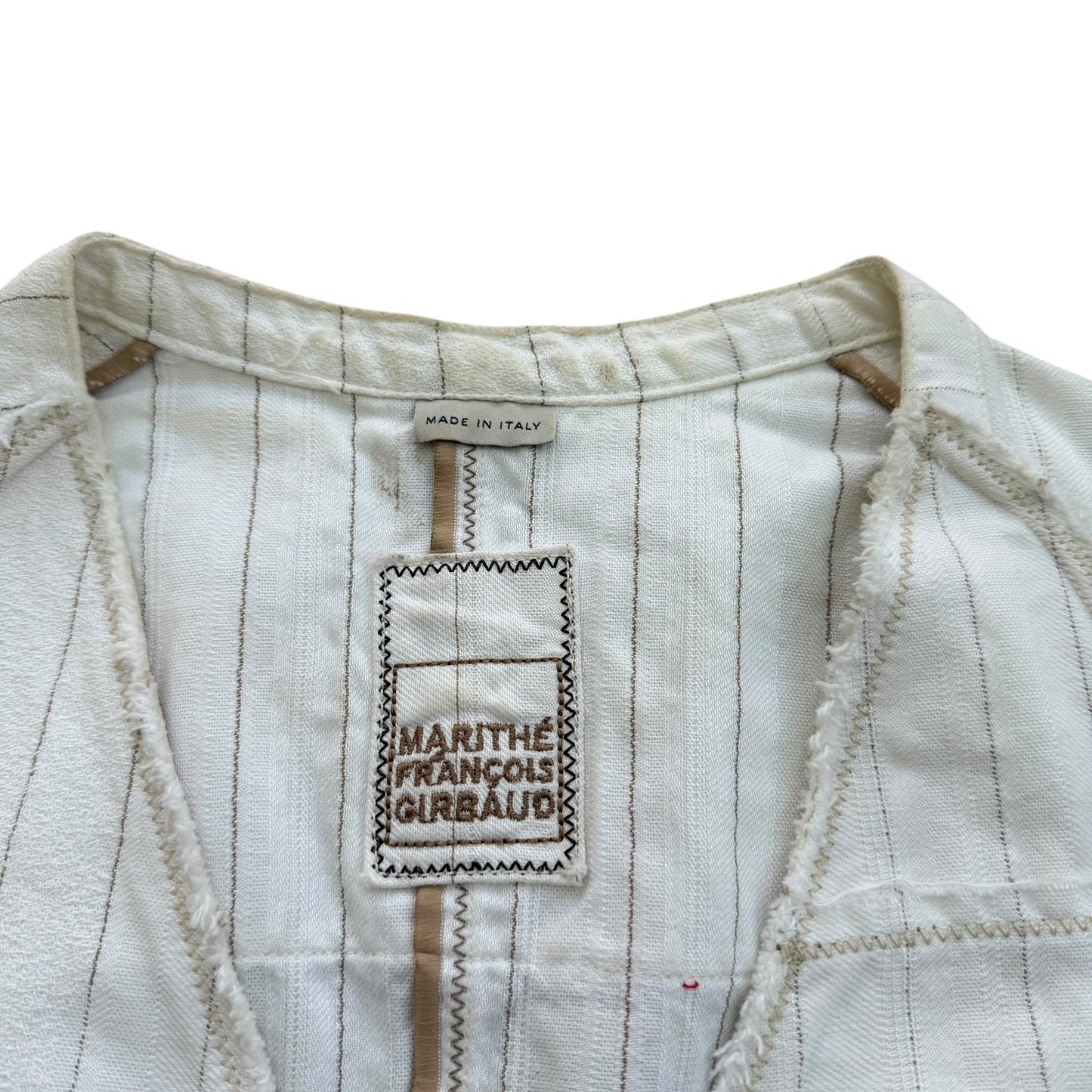 1990's / Y2K Marithé François Girbaud Vest - S