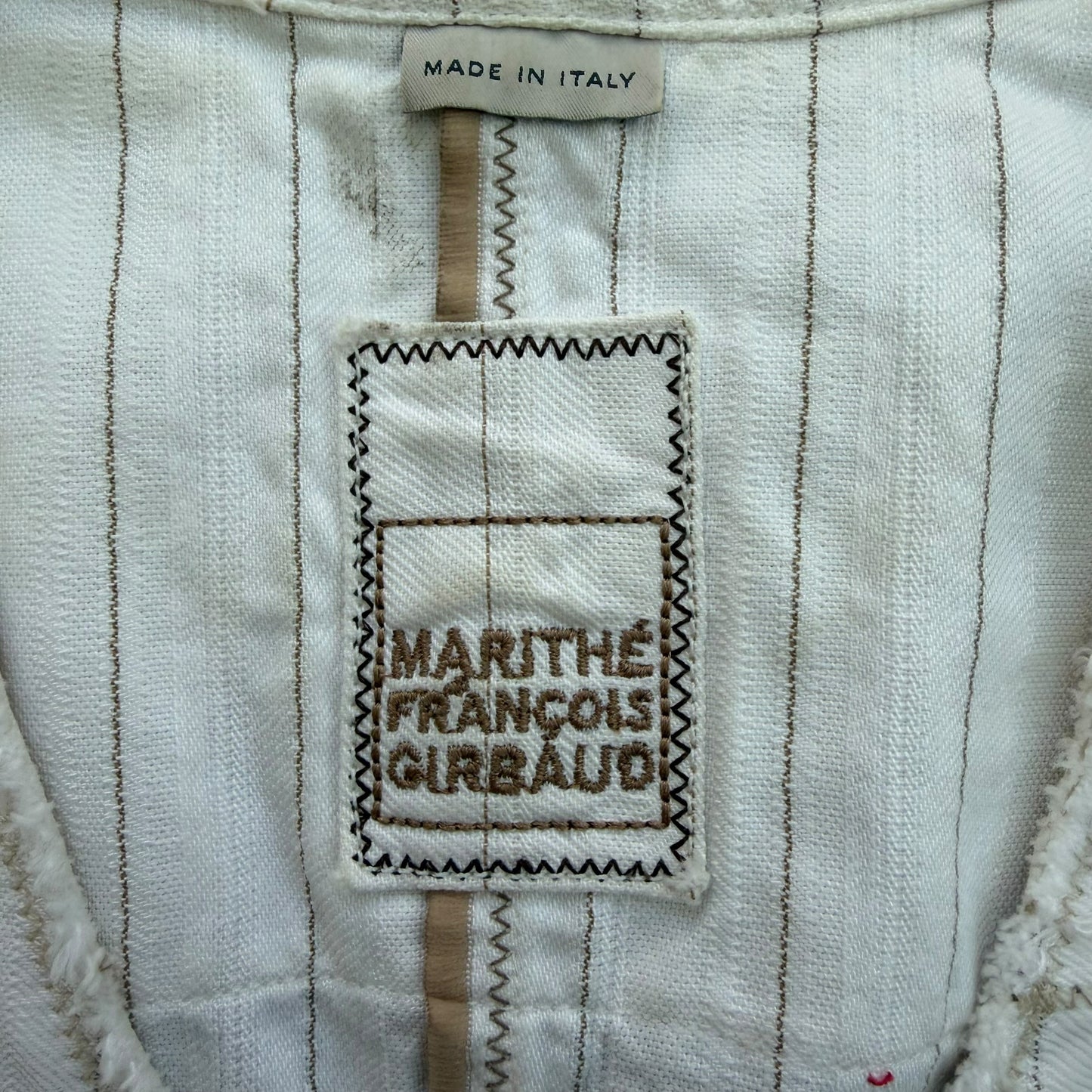 1990's / Y2K Marithé François Girbaud Vest - S