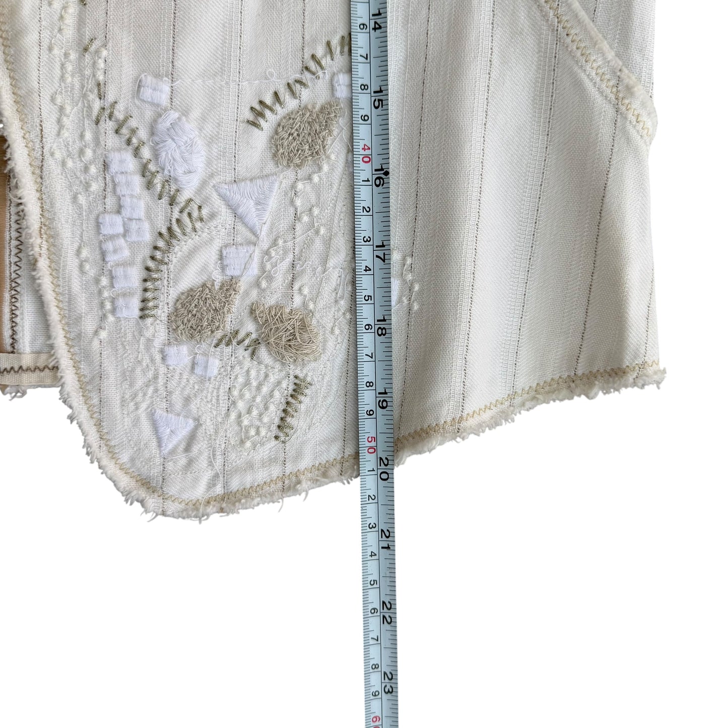 1990's / Y2K Marithé François Girbaud Vest - S