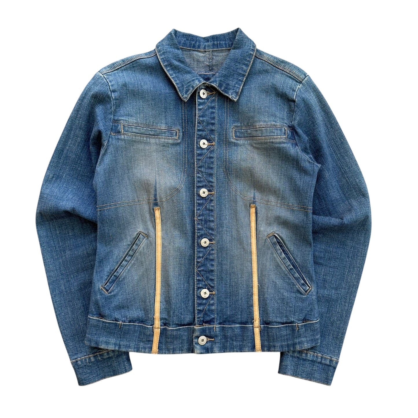 1990's / Y2K Marithé François Girbaud Denim Jacket - M