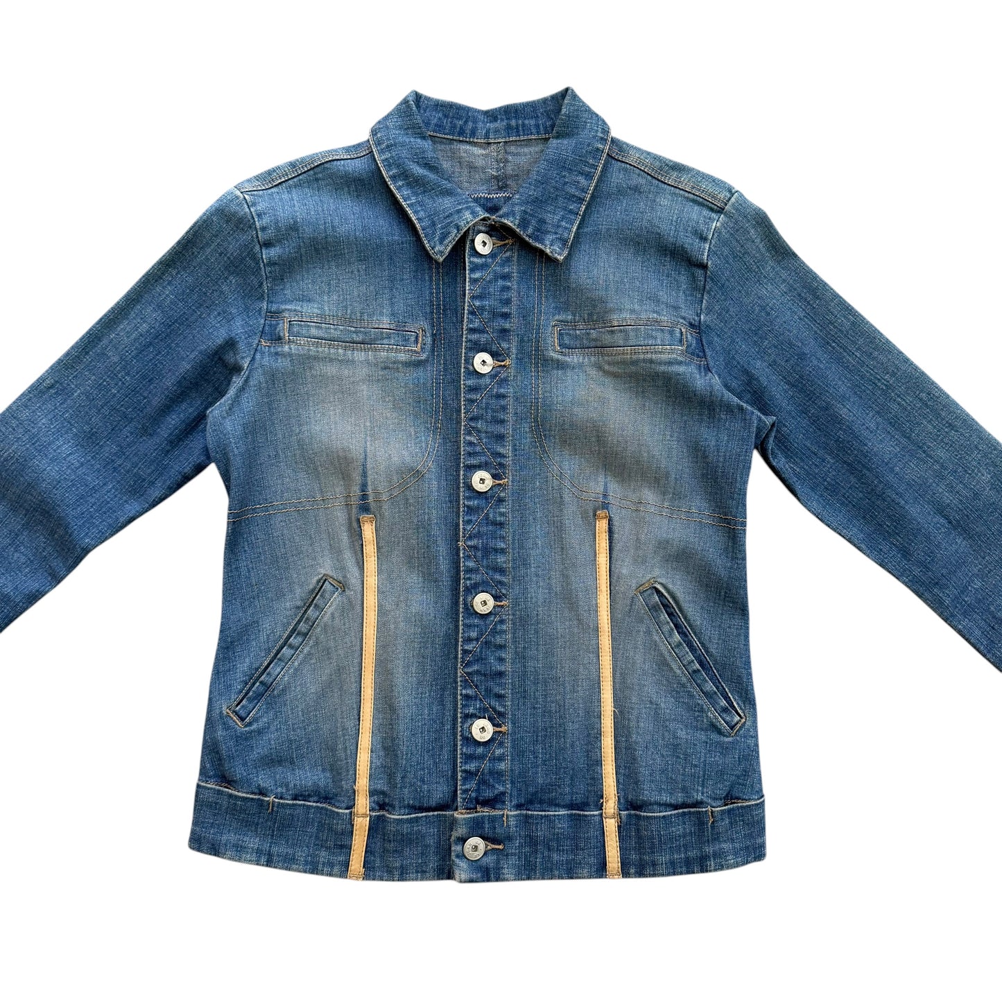 1990's / Y2K Marithé François Girbaud Denim Jacket - M