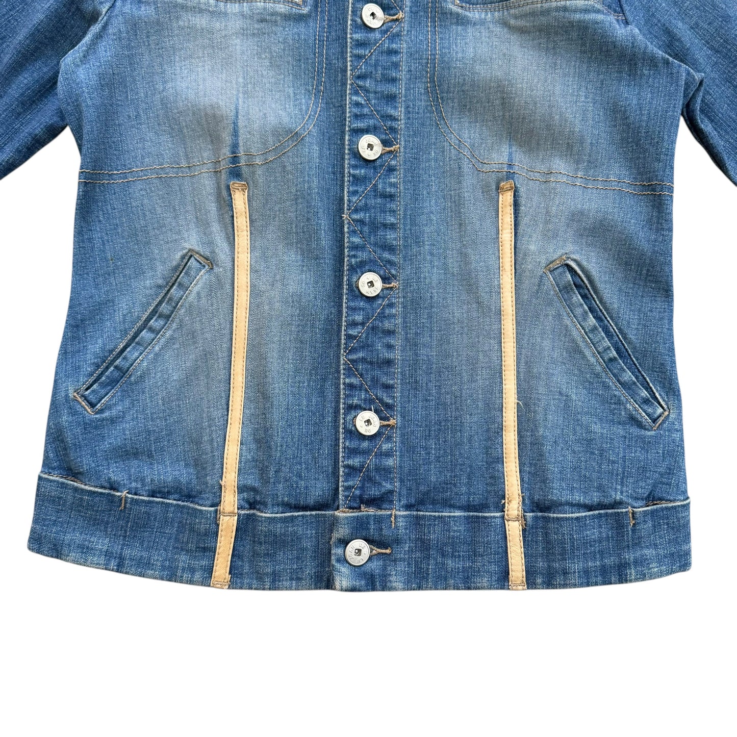 1990's / Y2K Marithé François Girbaud Denim Jacket - M
