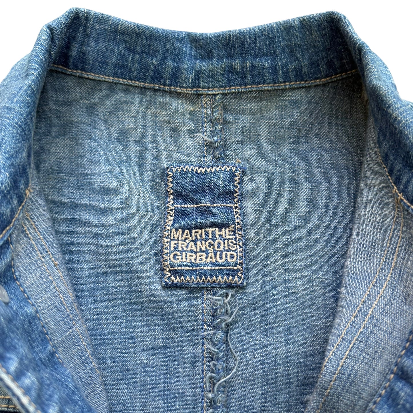 1990's / Y2K Marithé François Girbaud Denim Jacket - M