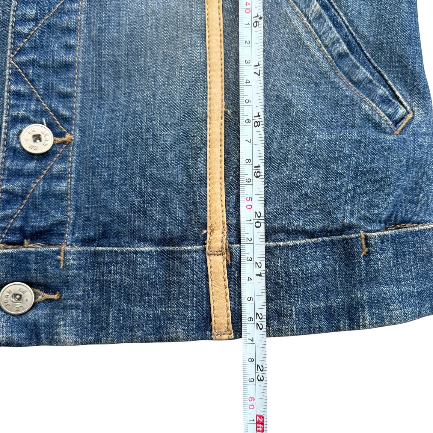 1990's / Y2K Marithé François Girbaud Denim Jacket - M