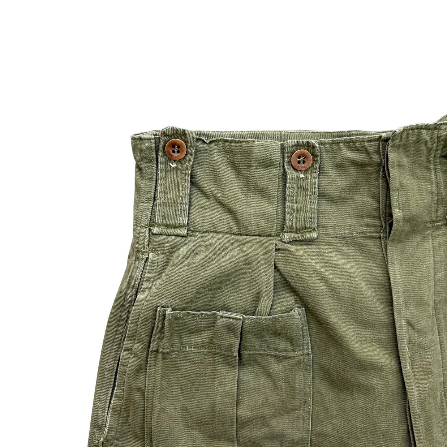 1954 Belgian Military Work Trousers - M
