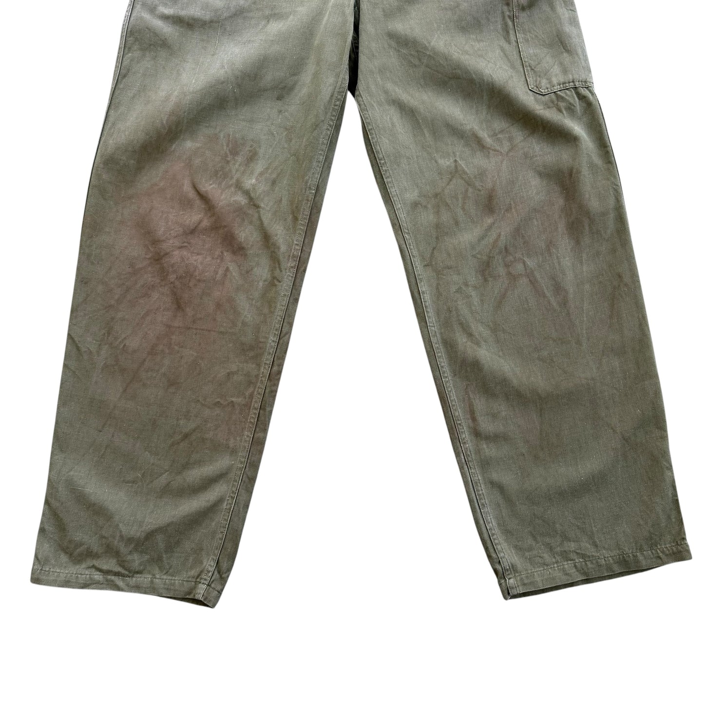 1954 Belgian Military Work Trousers - M