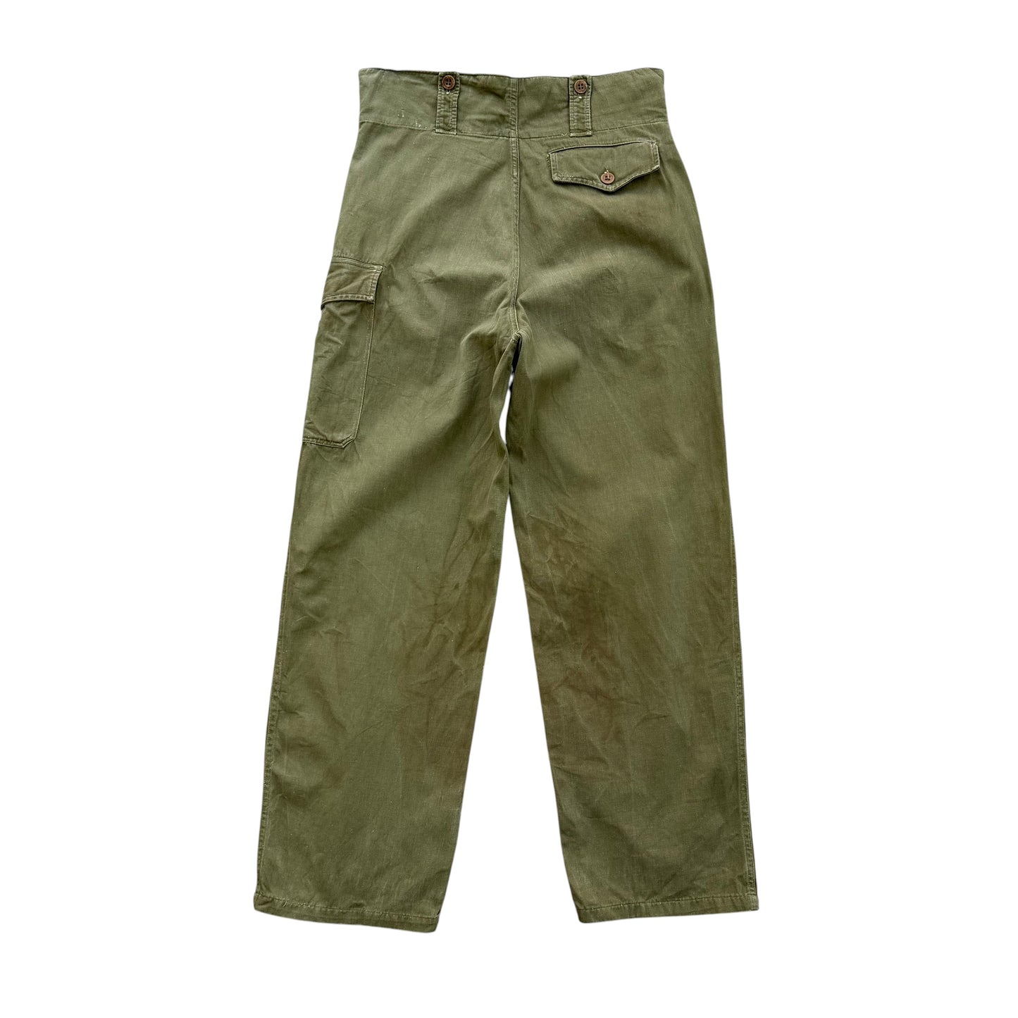 1954 Belgian Military Work Trousers - M