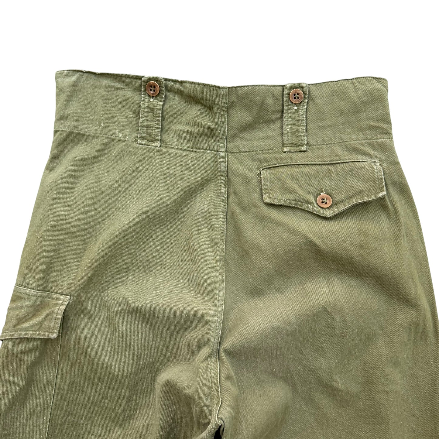 1954 Belgian Military Work Trousers - M