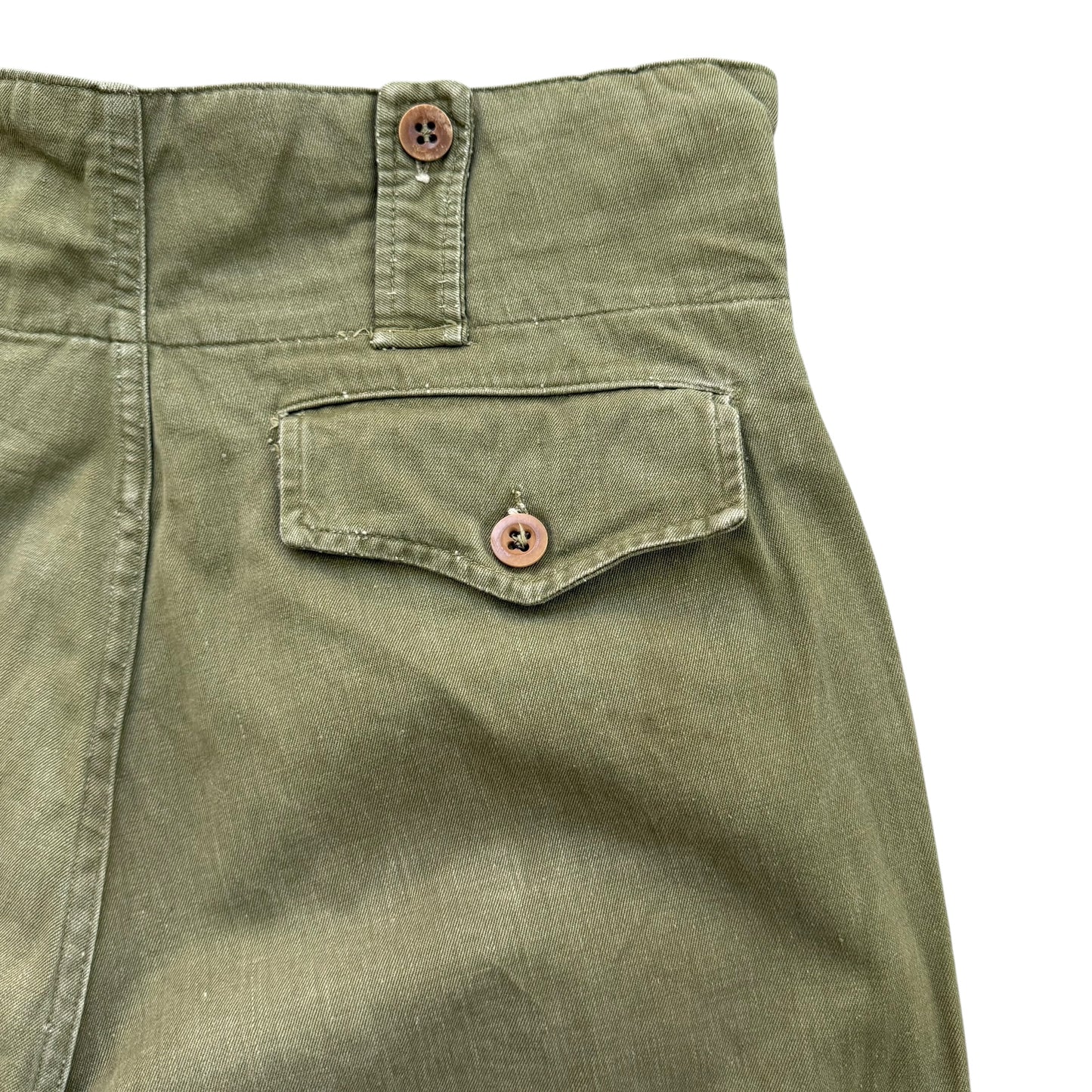 1954 Belgian Military Work Trousers - M