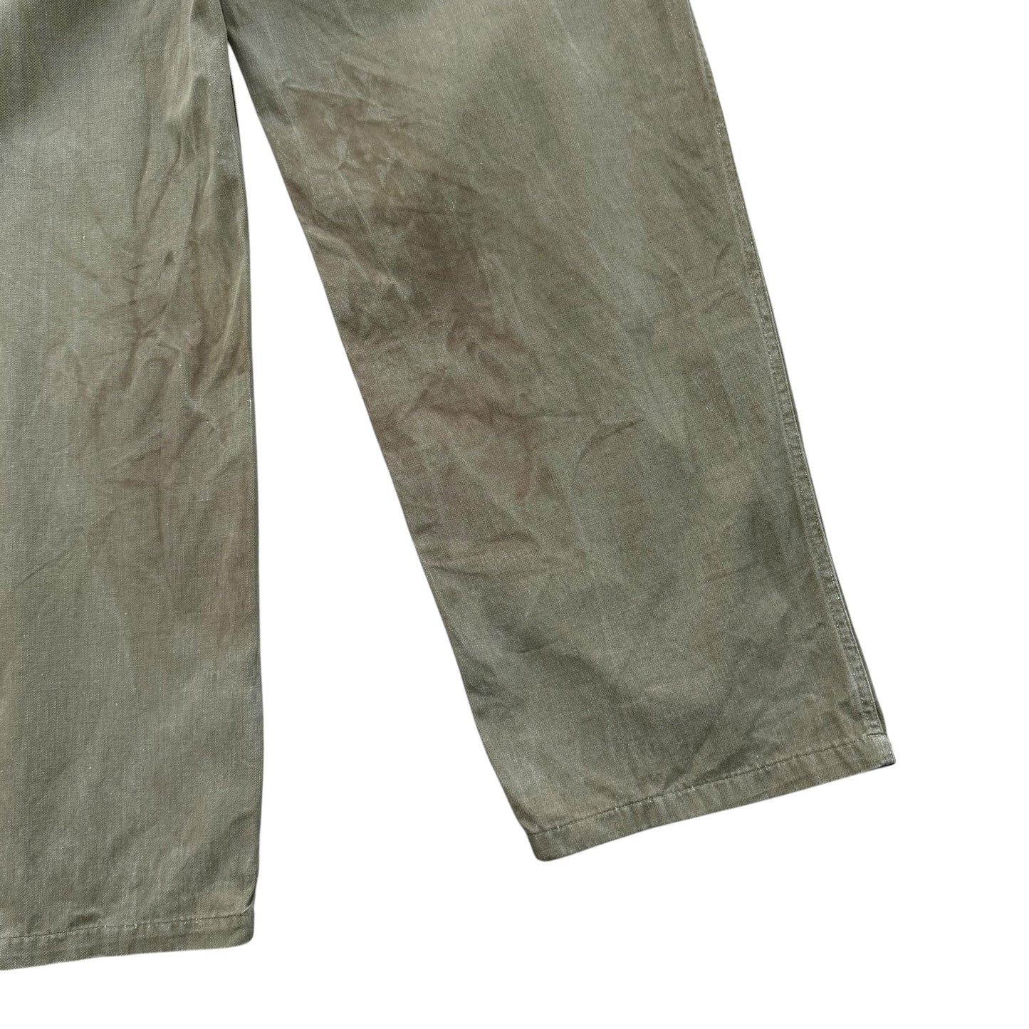 1954 Belgian Military Work Trousers - M