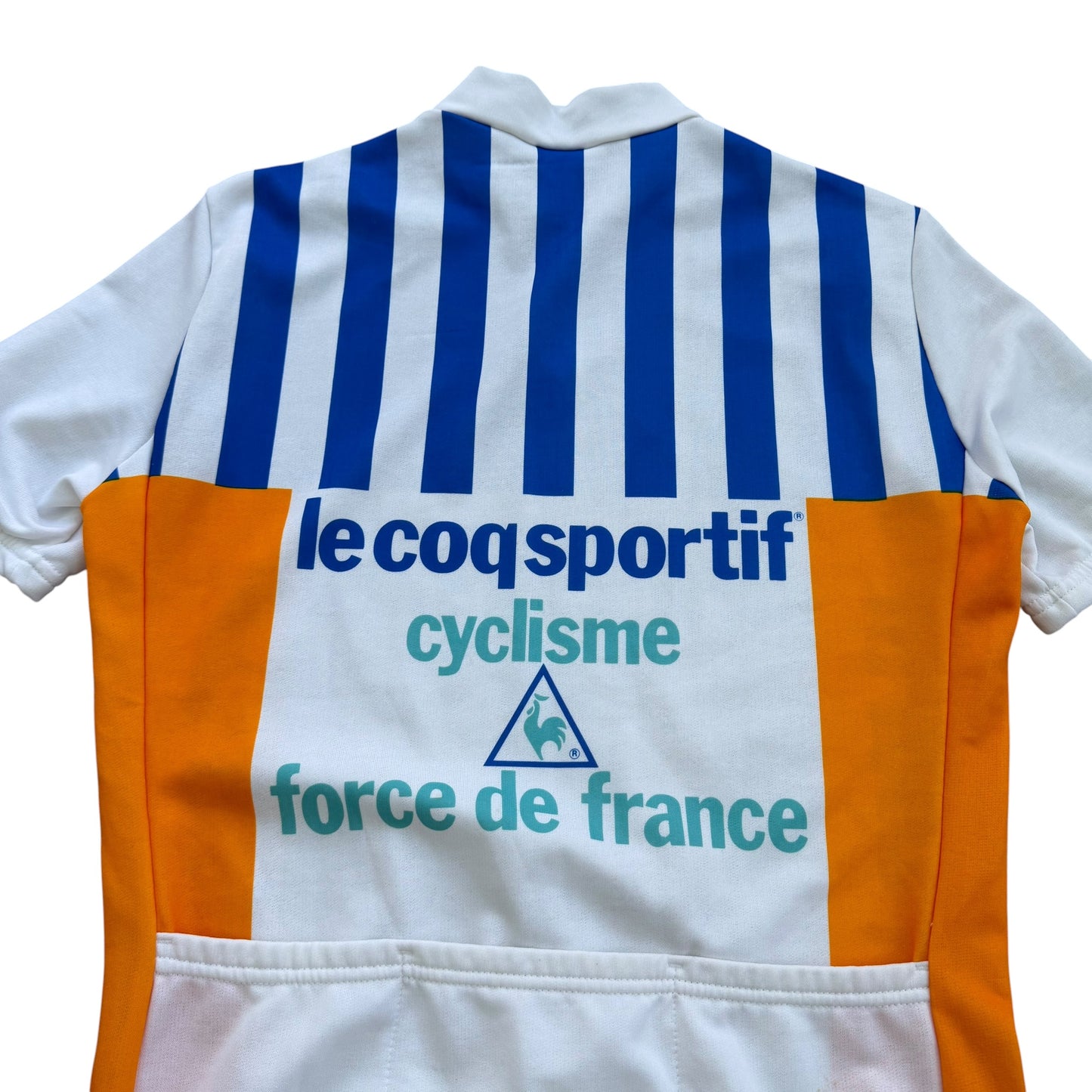 1980's Le Coq Sportif Paris-Tours Cycling Jersey - L