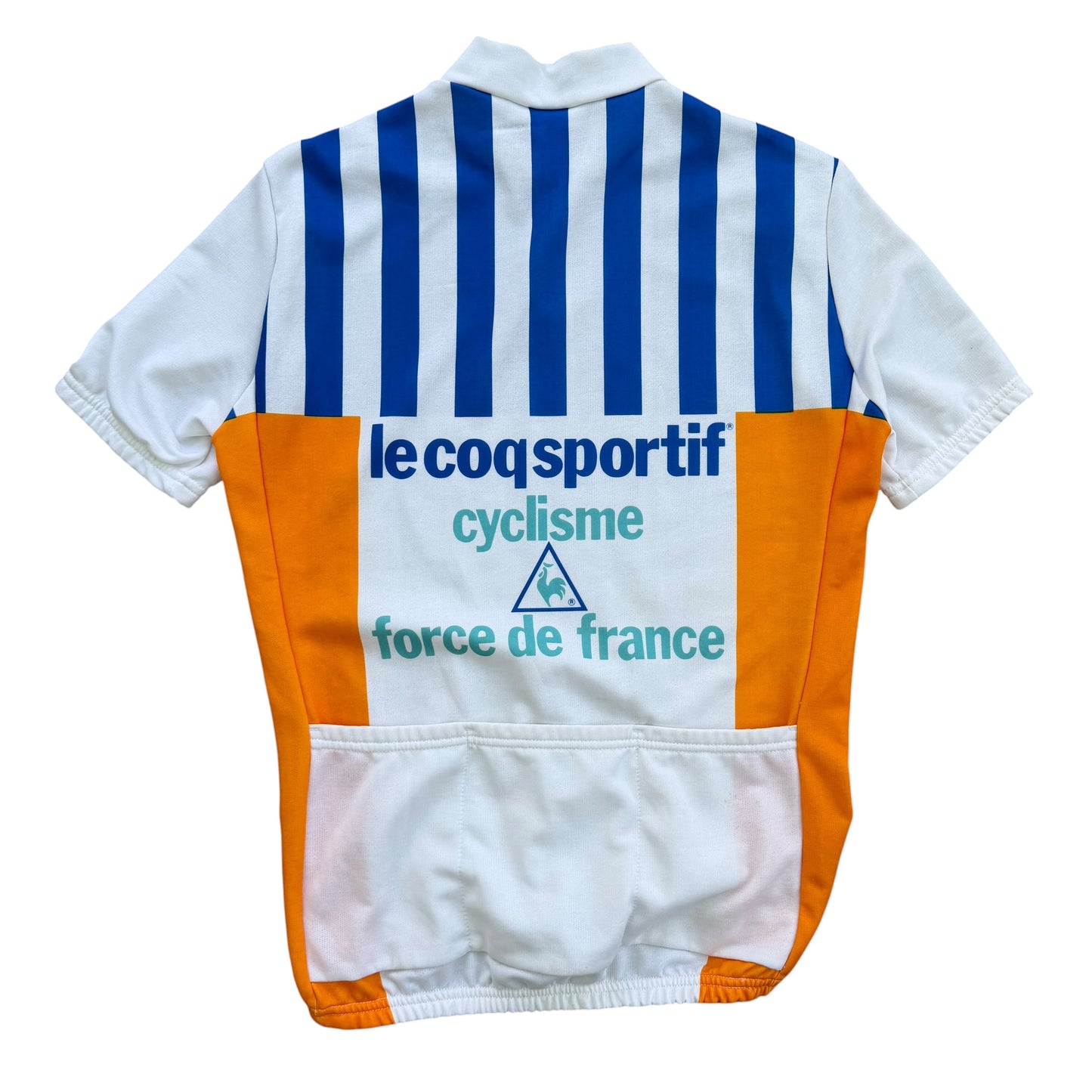 1980's Le Coq Sportif Paris-Tours Cycling Jersey - L