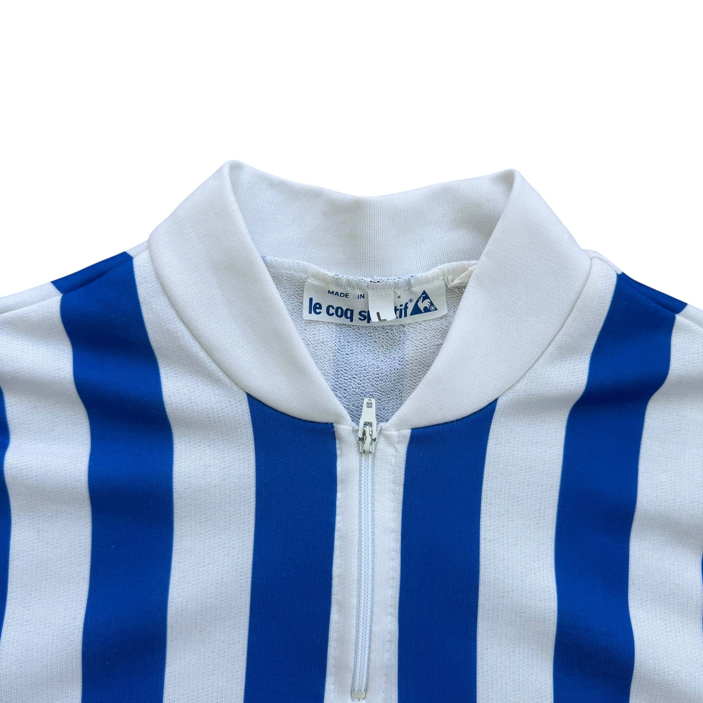 1980's Le Coq Sportif Paris-Tours Cycling Jersey - L